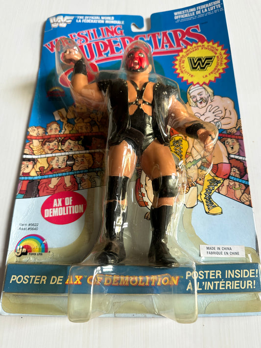 Ax of Demolition WWF LJN MOC figure