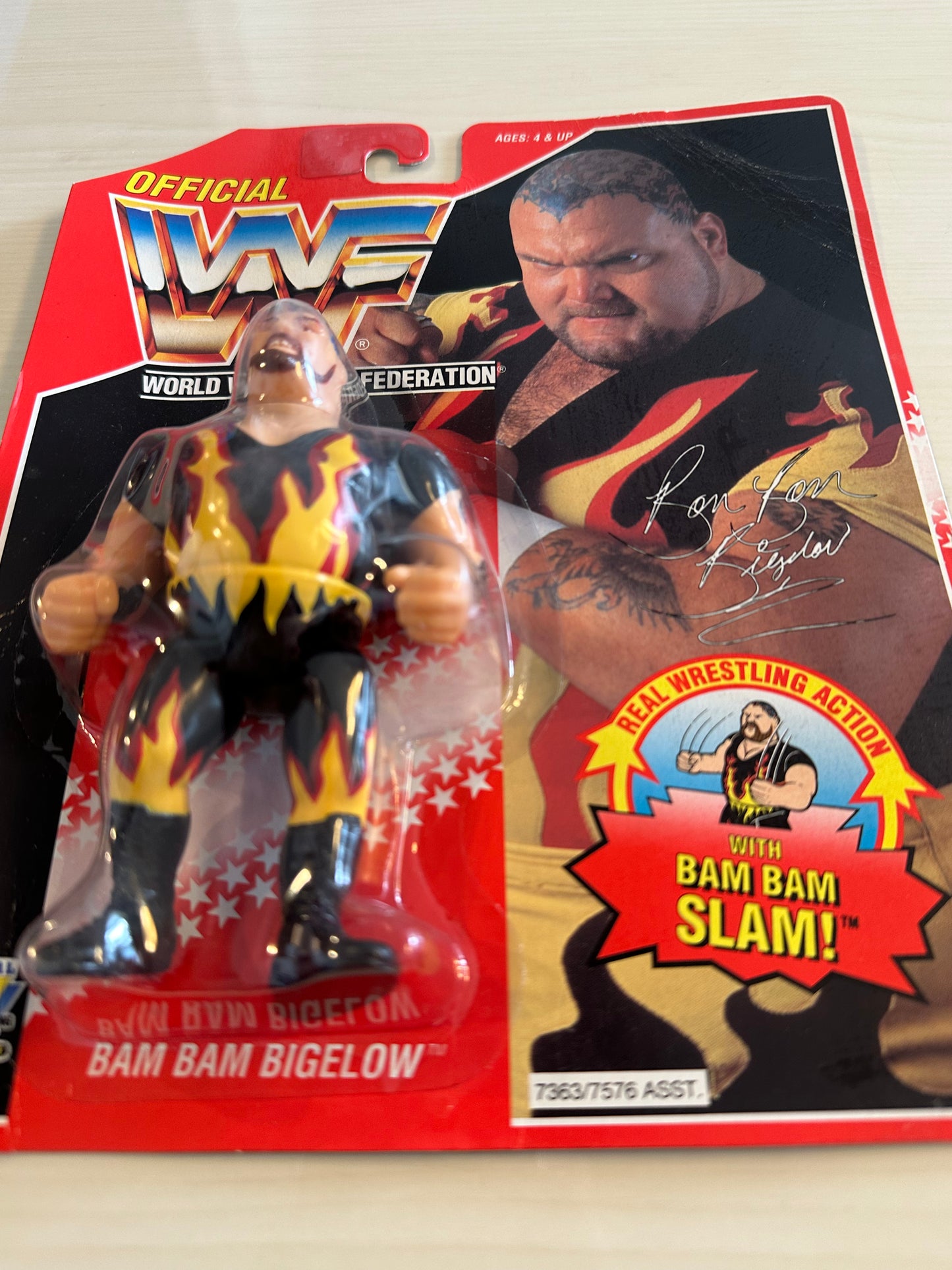 Bam Bam Bigelow Series 8 WWF Hasbro