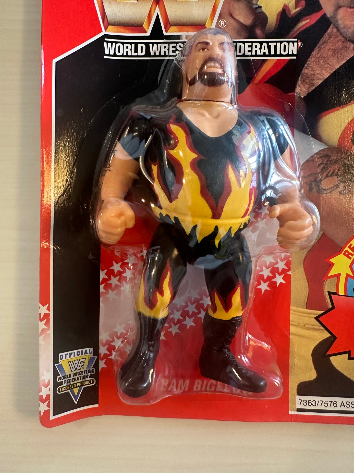 Bam Bam Bigelow Series 8 WWF Hasbro
