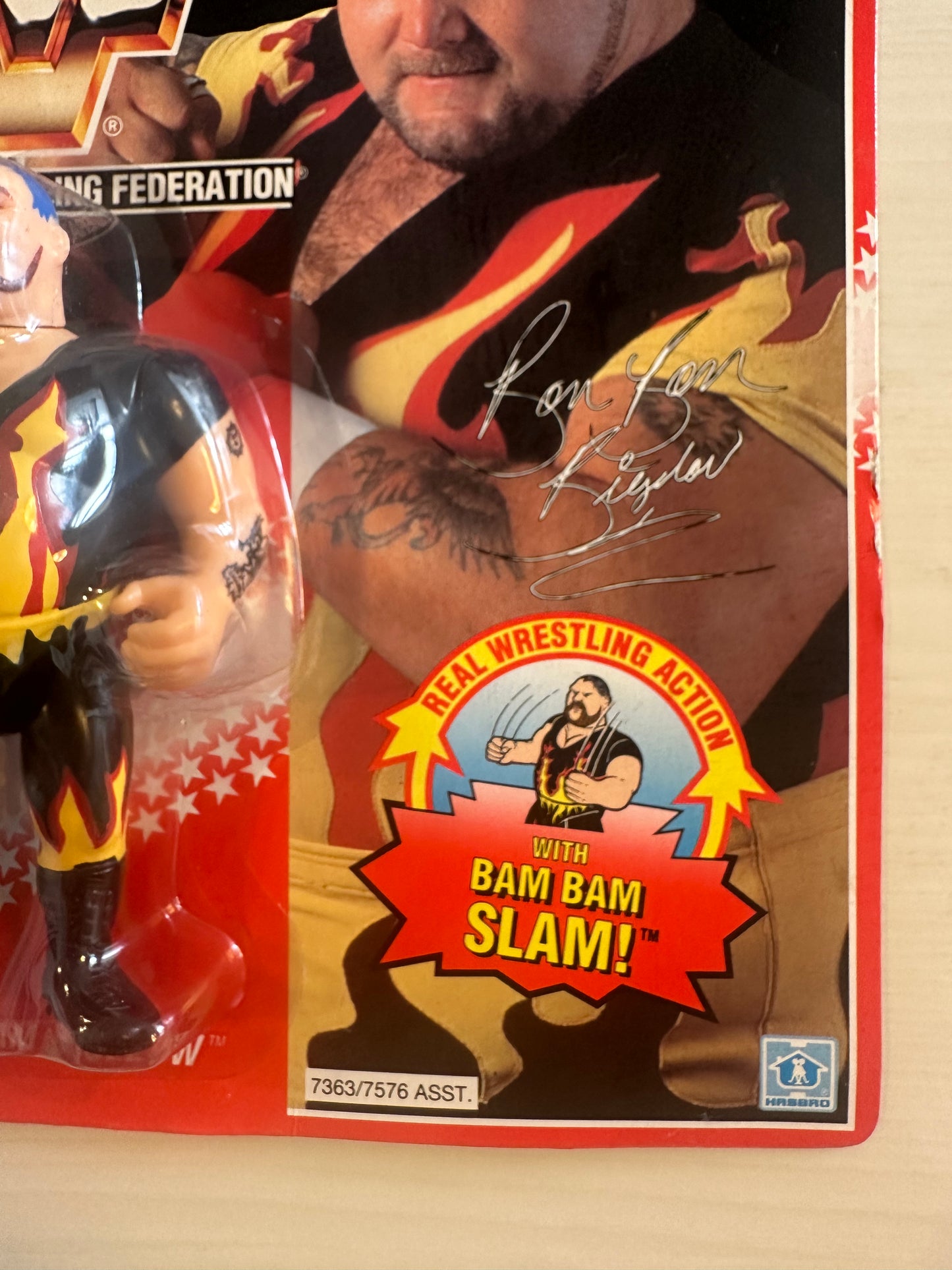Bam Bam Bigelow Series 8 WWF Hasbro