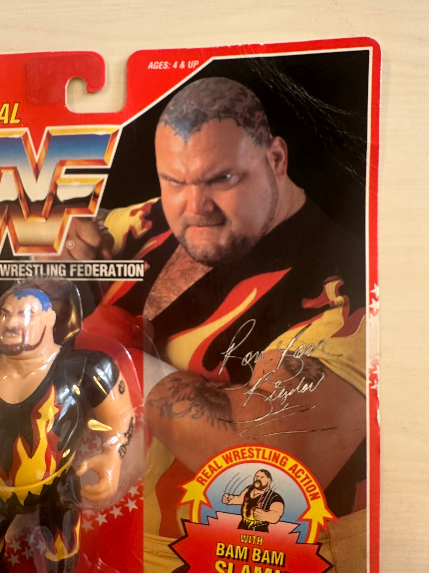 Bam Bam Bigelow Series 8 WWF Hasbro