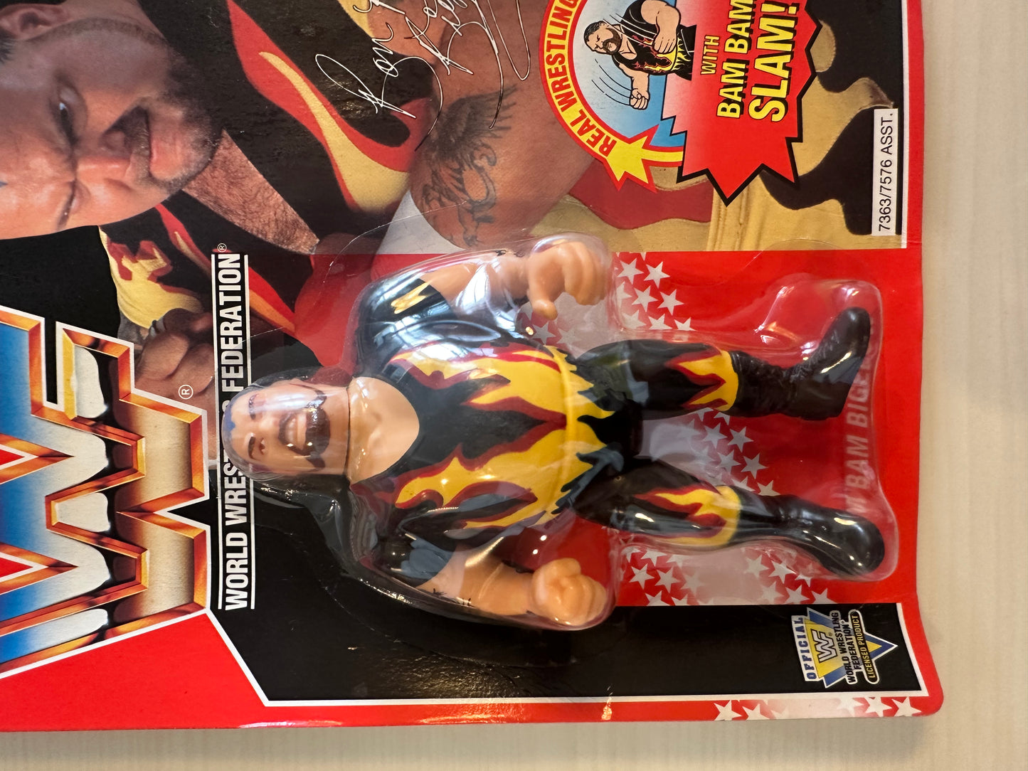 Bam Bam Bigelow Series 8 WWF Hasbro