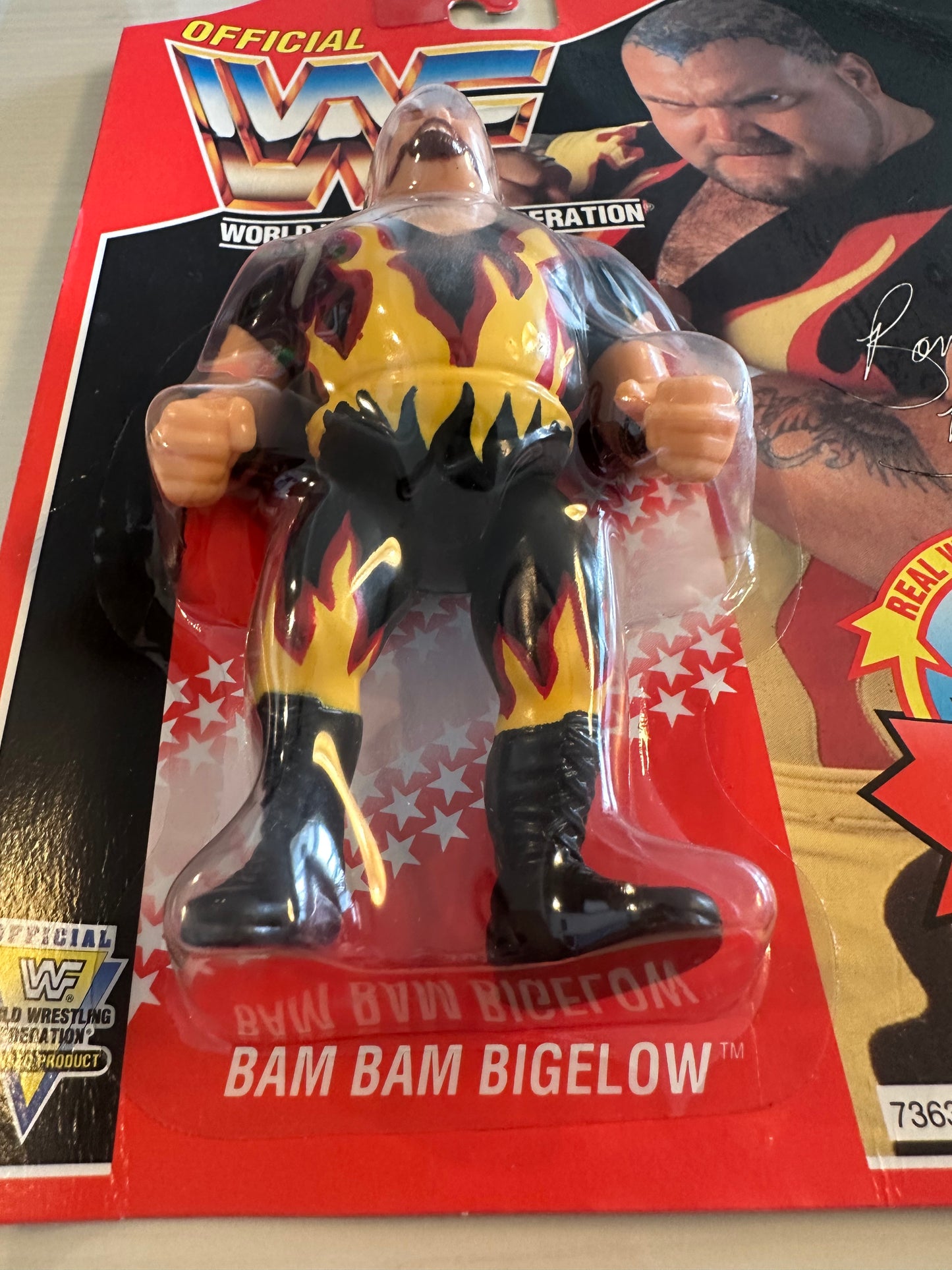 Bam Bam Bigelow Series 8 WWF Hasbro