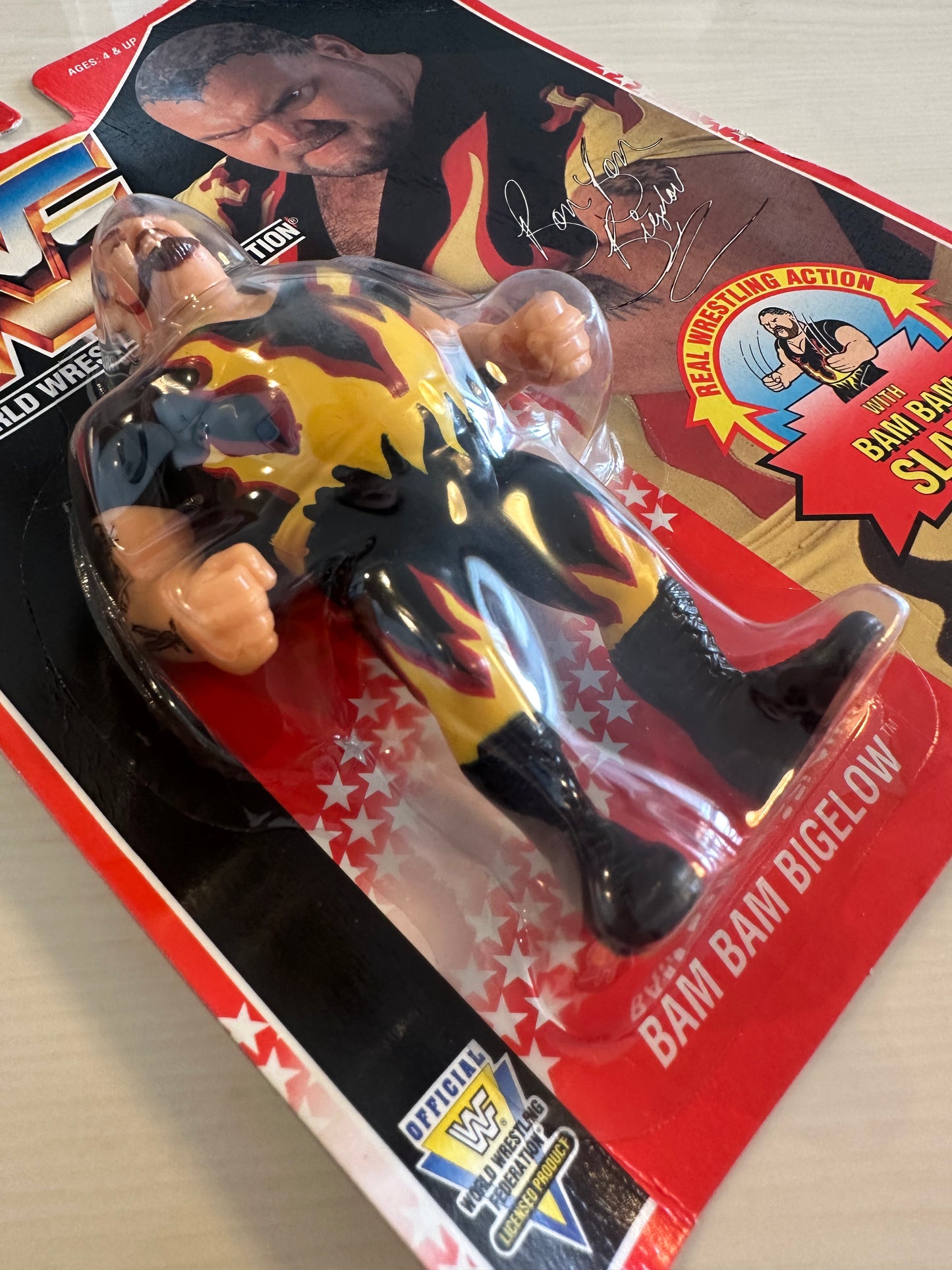 Bam Bam Bigelow Series 8 WWF Hasbro