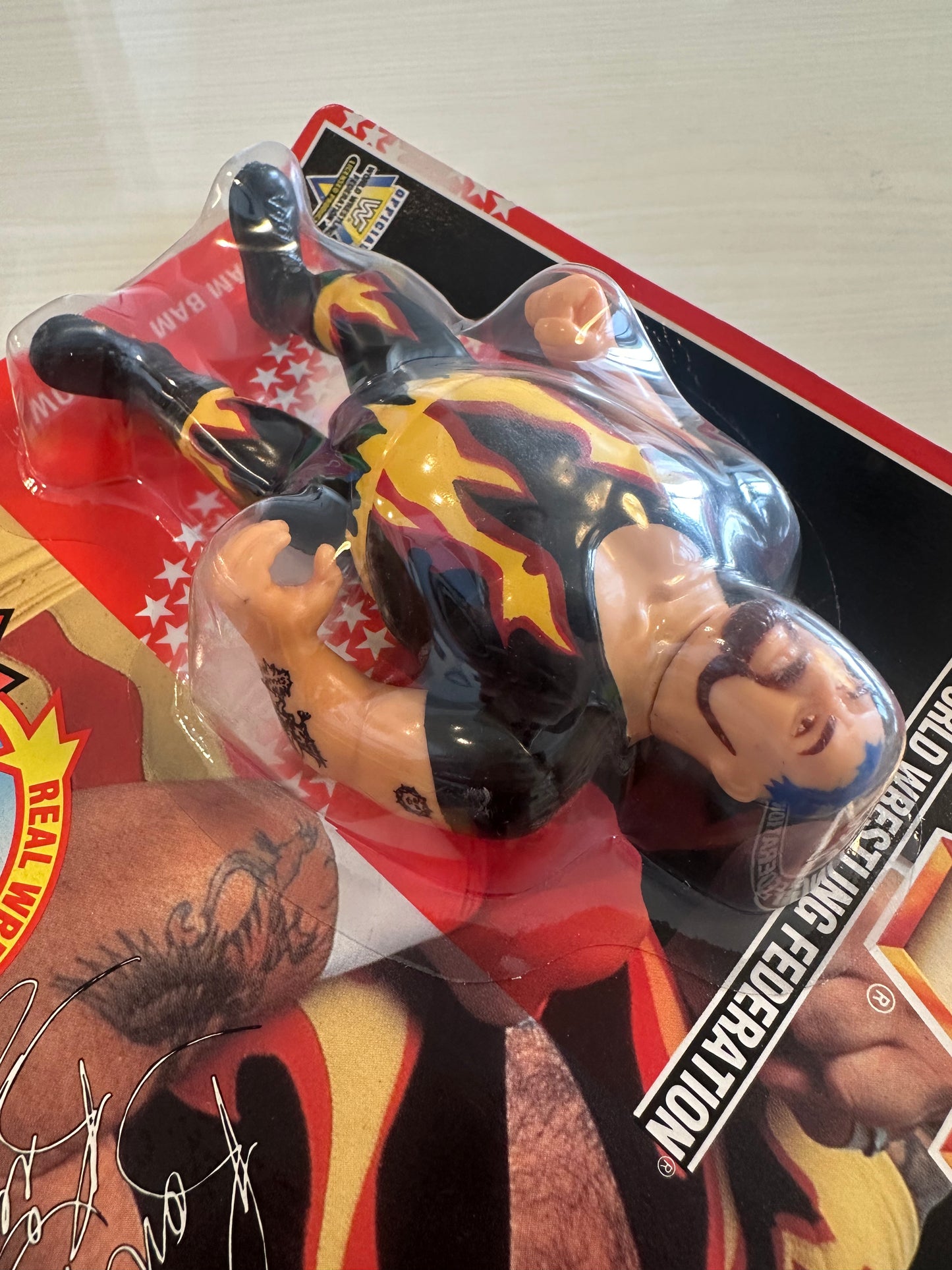 Bam Bam Bigelow Series 8 WWF Hasbro