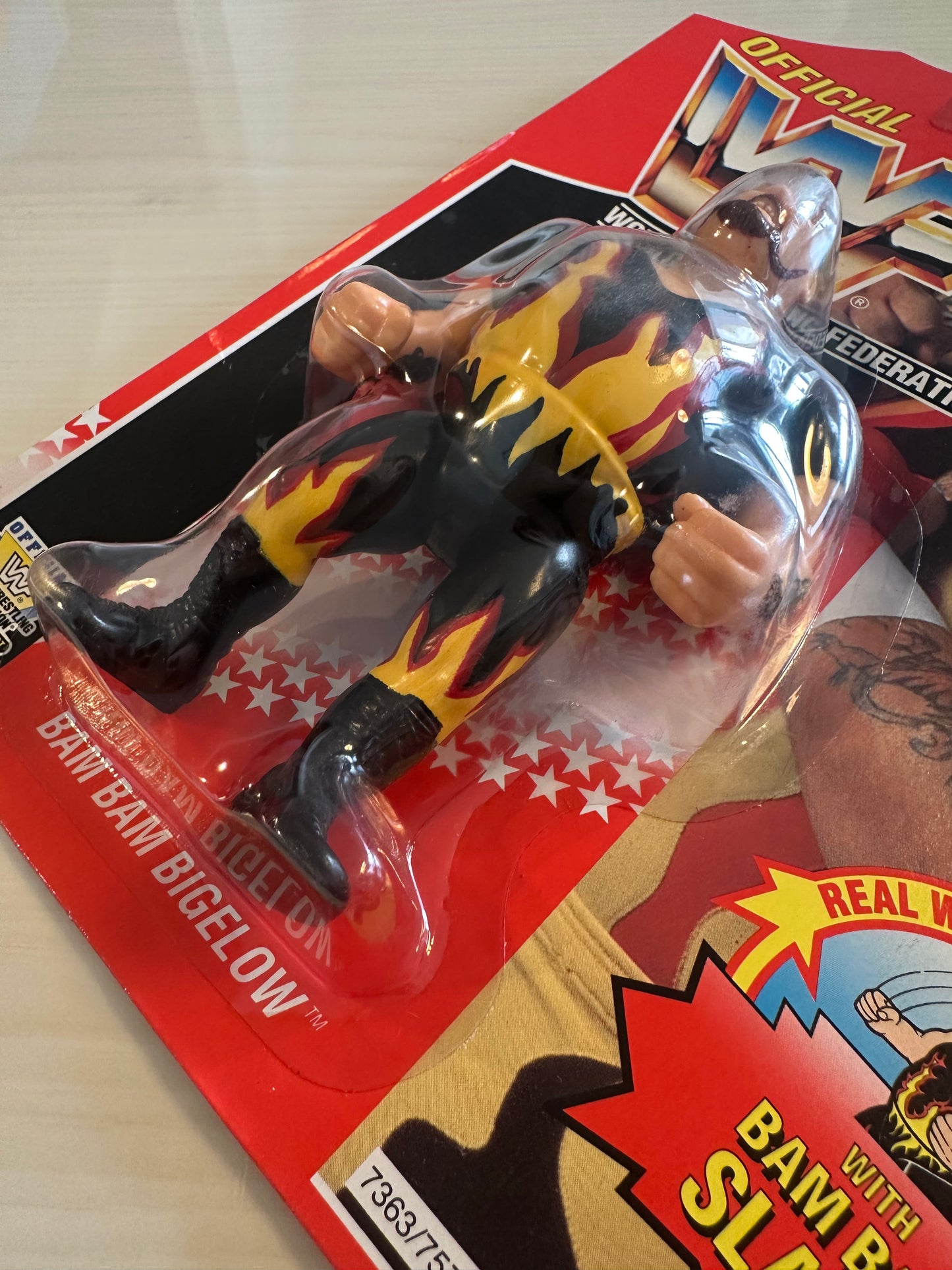 Bam Bam Bigelow Series 8 WWF Hasbro
