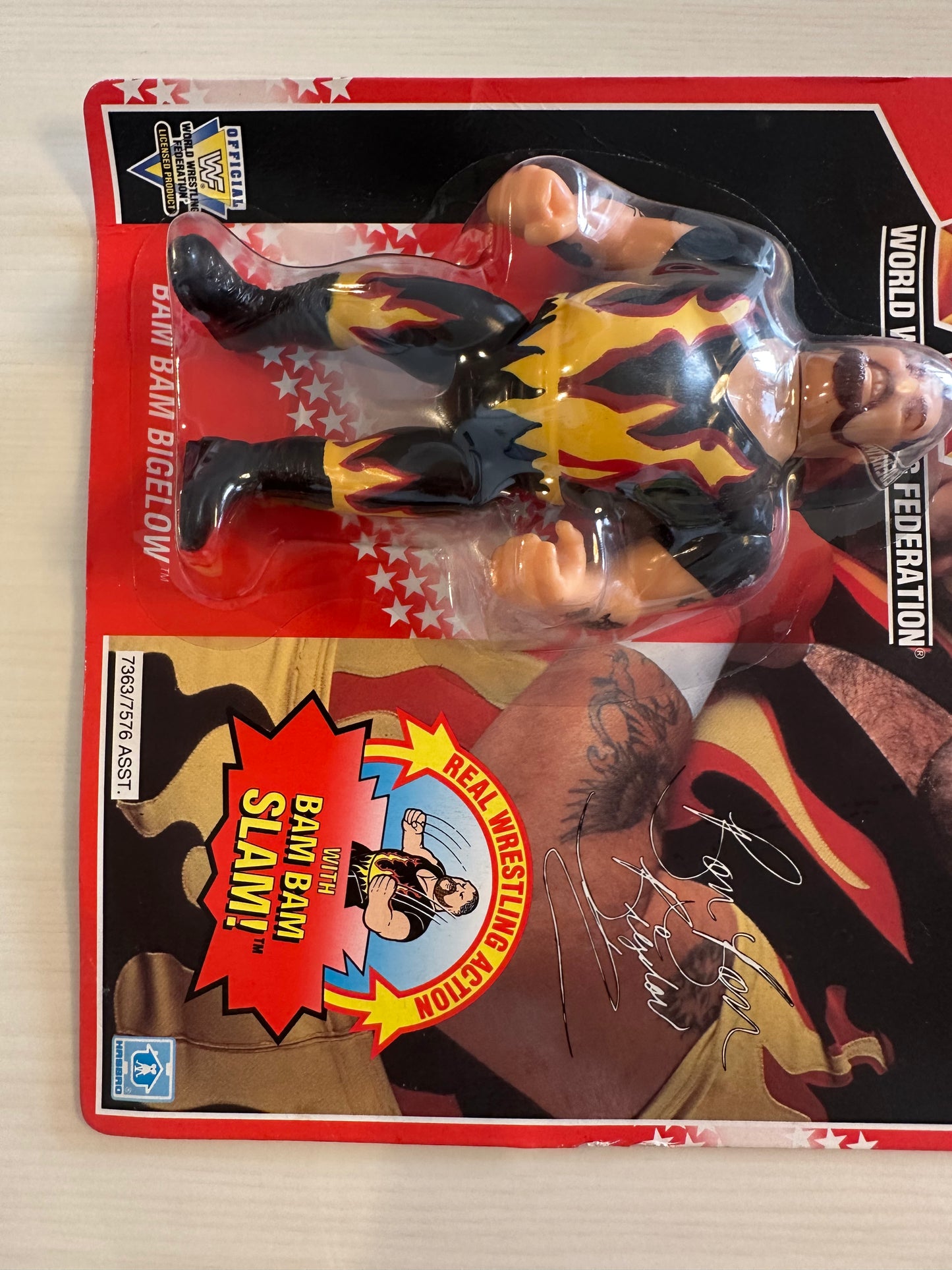 Bam Bam Bigelow Series 8 WWF Hasbro
