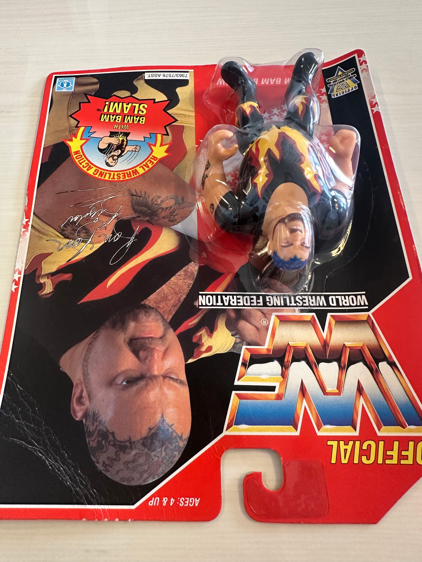 Bam Bam Bigelow Series 8 WWF Hasbro