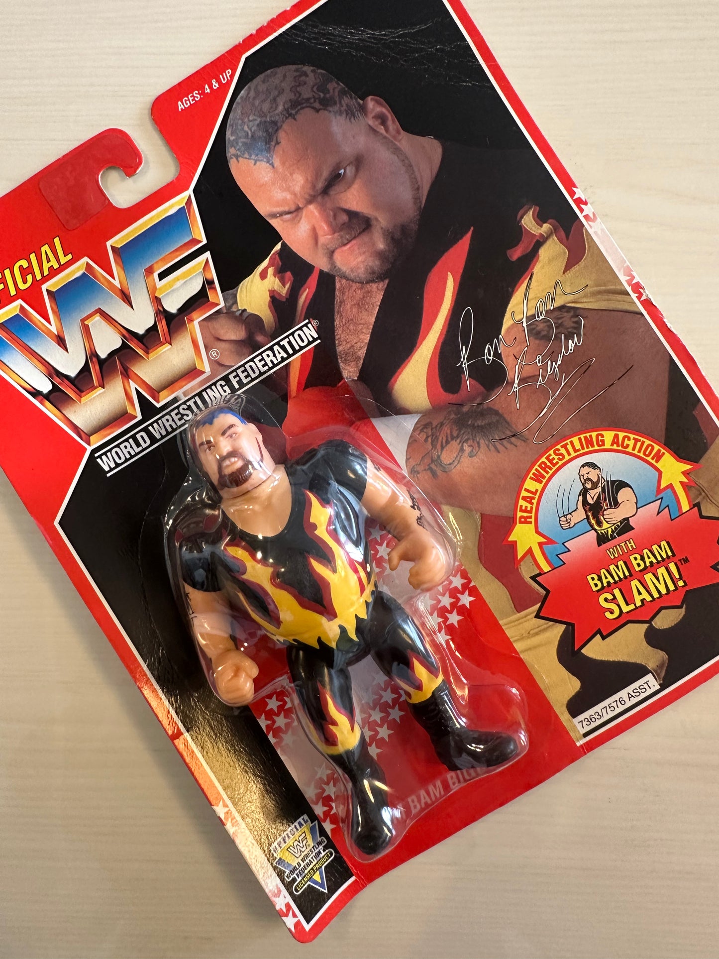 Bam Bam Bigelow Series 8 WWF Hasbro