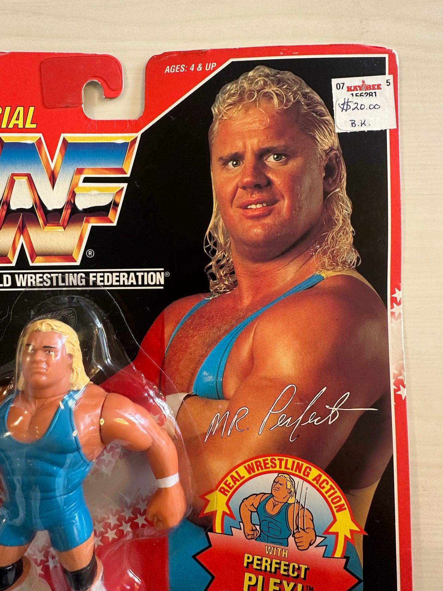Mr Perfect Series 8 WWF Hasbro