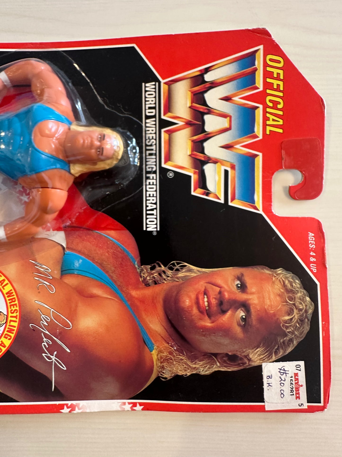 Mr Perfect Series 8 WWF Hasbro