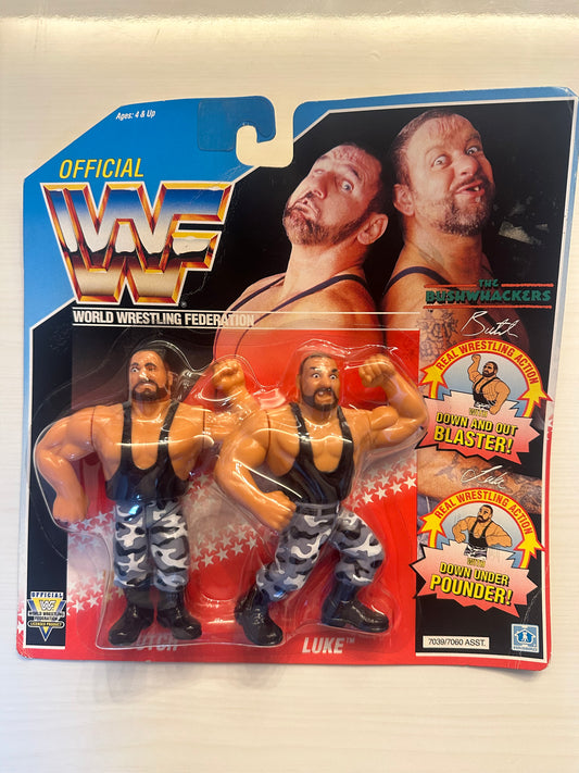 The Bushwhackers Series 2 WWF Hasbro