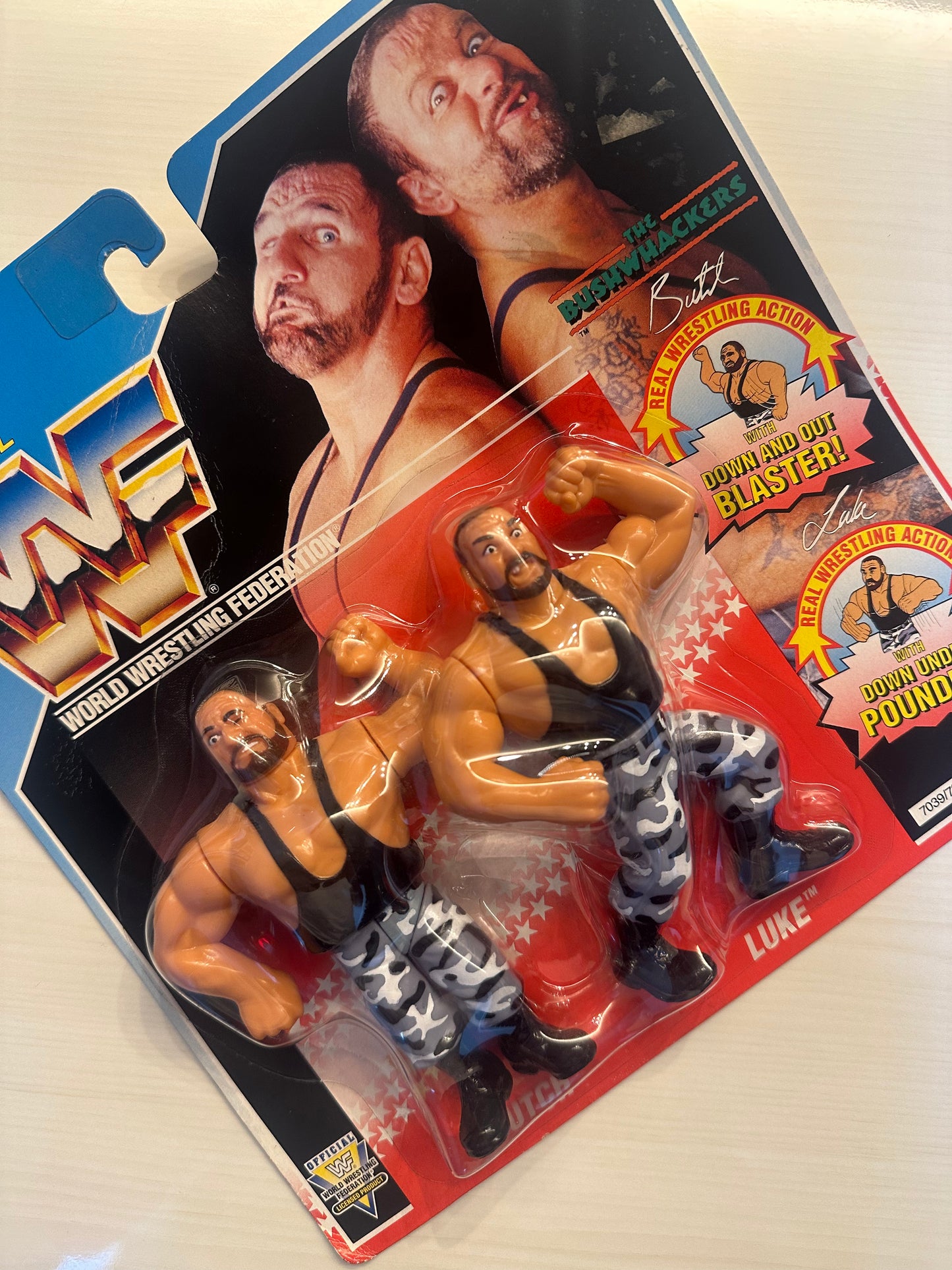 The Bushwhackers Series 2 WWF Hasbro