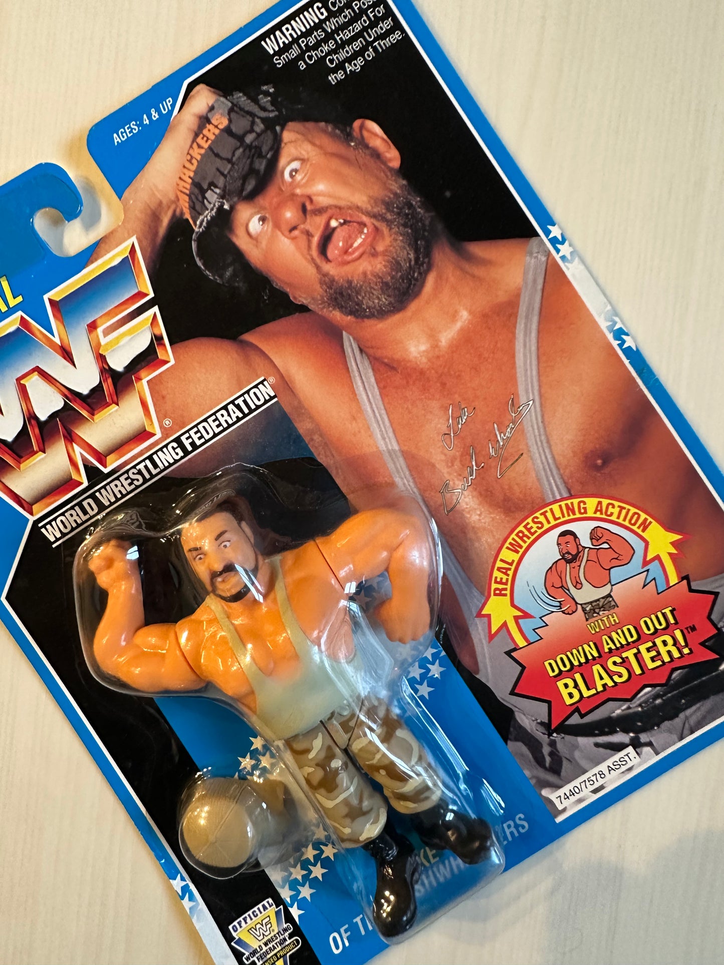 Luke the Bushwhacker Series 10 WWF Hasbro