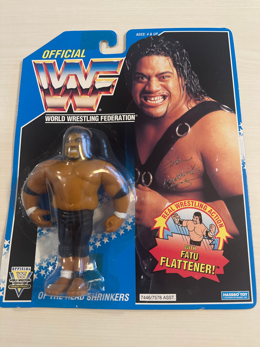 Fatu the Headshrinker Series 10 WWF Hasbro
