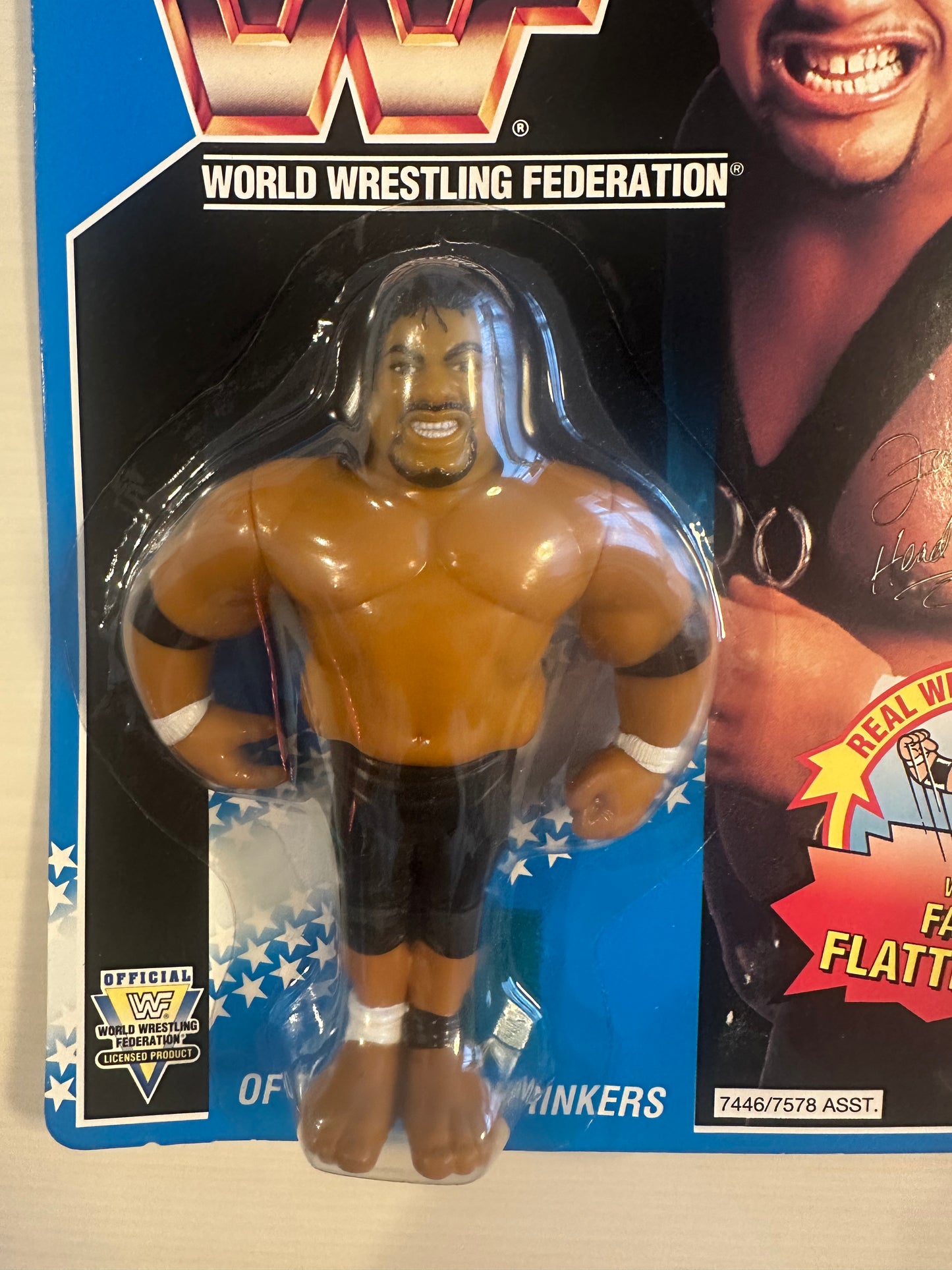 Fatu the Headshrinker Series 10 WWF Hasbro