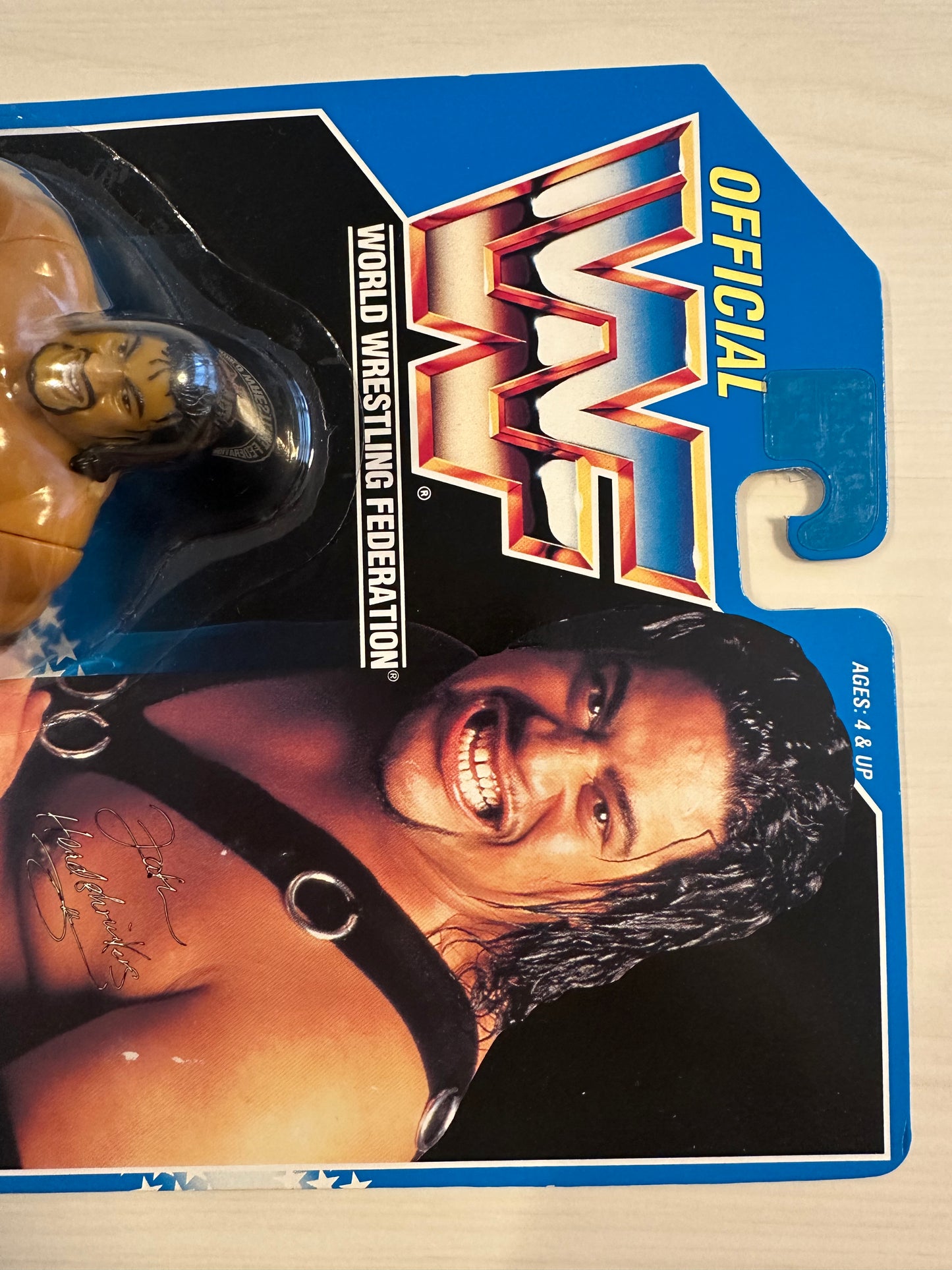 Fatu the Headshrinker Series 10 WWF Hasbro