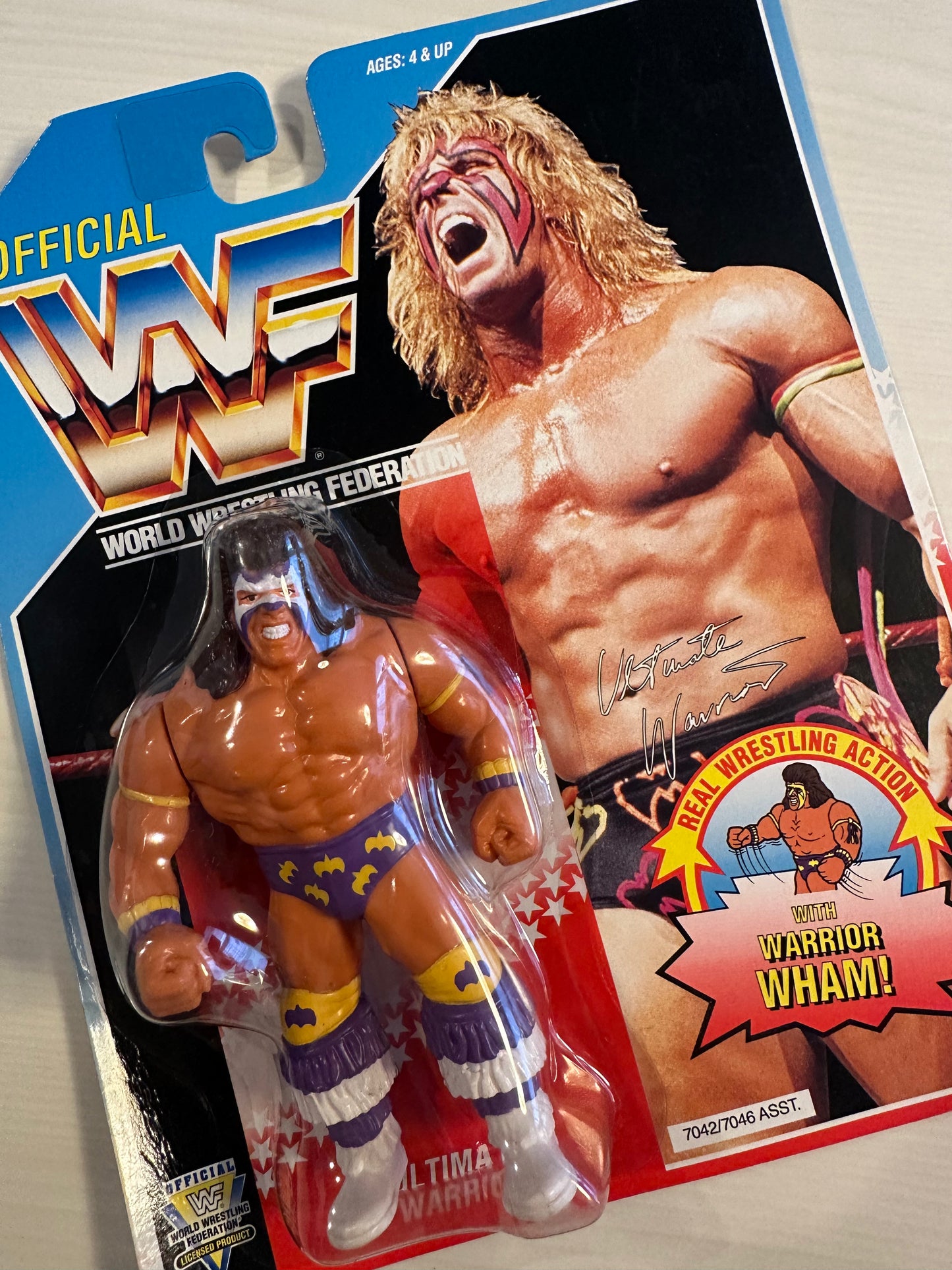 Ultimate Warrior Series 3 WWF Hasbro