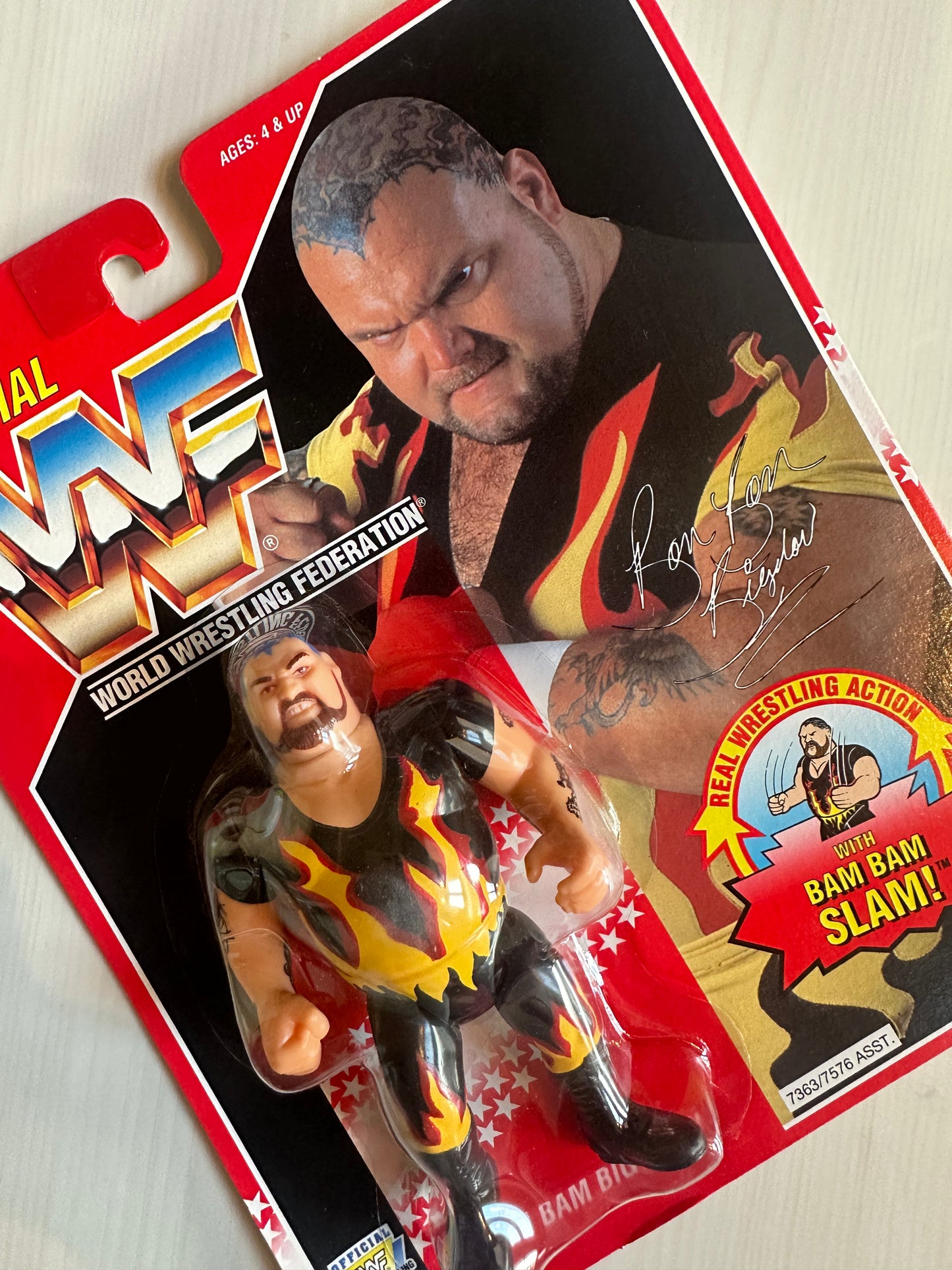 Bam Bam Bigelow Series 8 WWF Hasbro