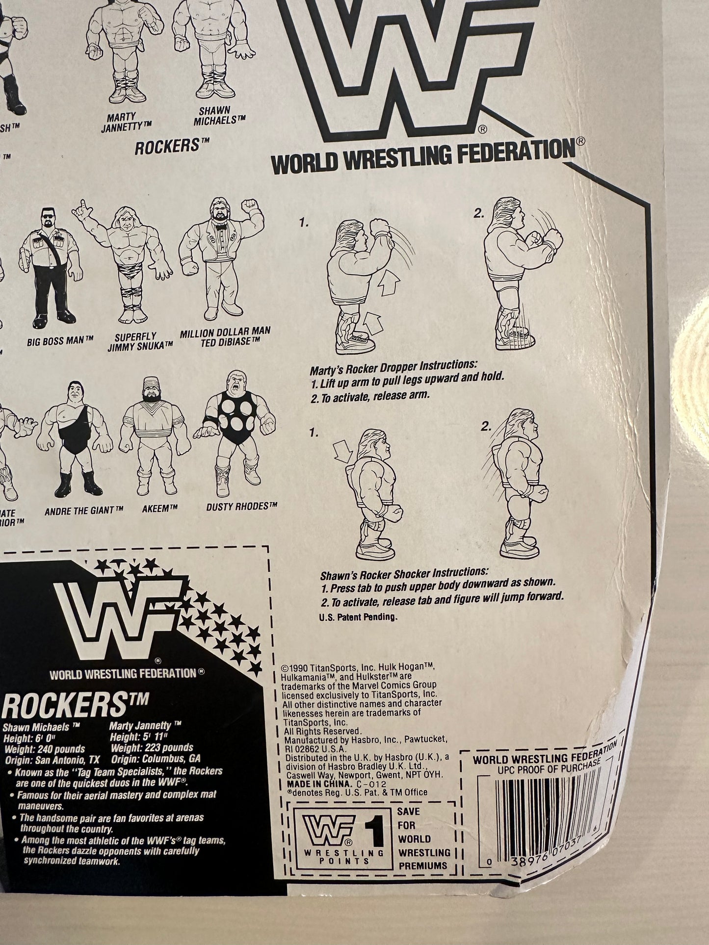 The Rockers Series 2 WWF Hasbro