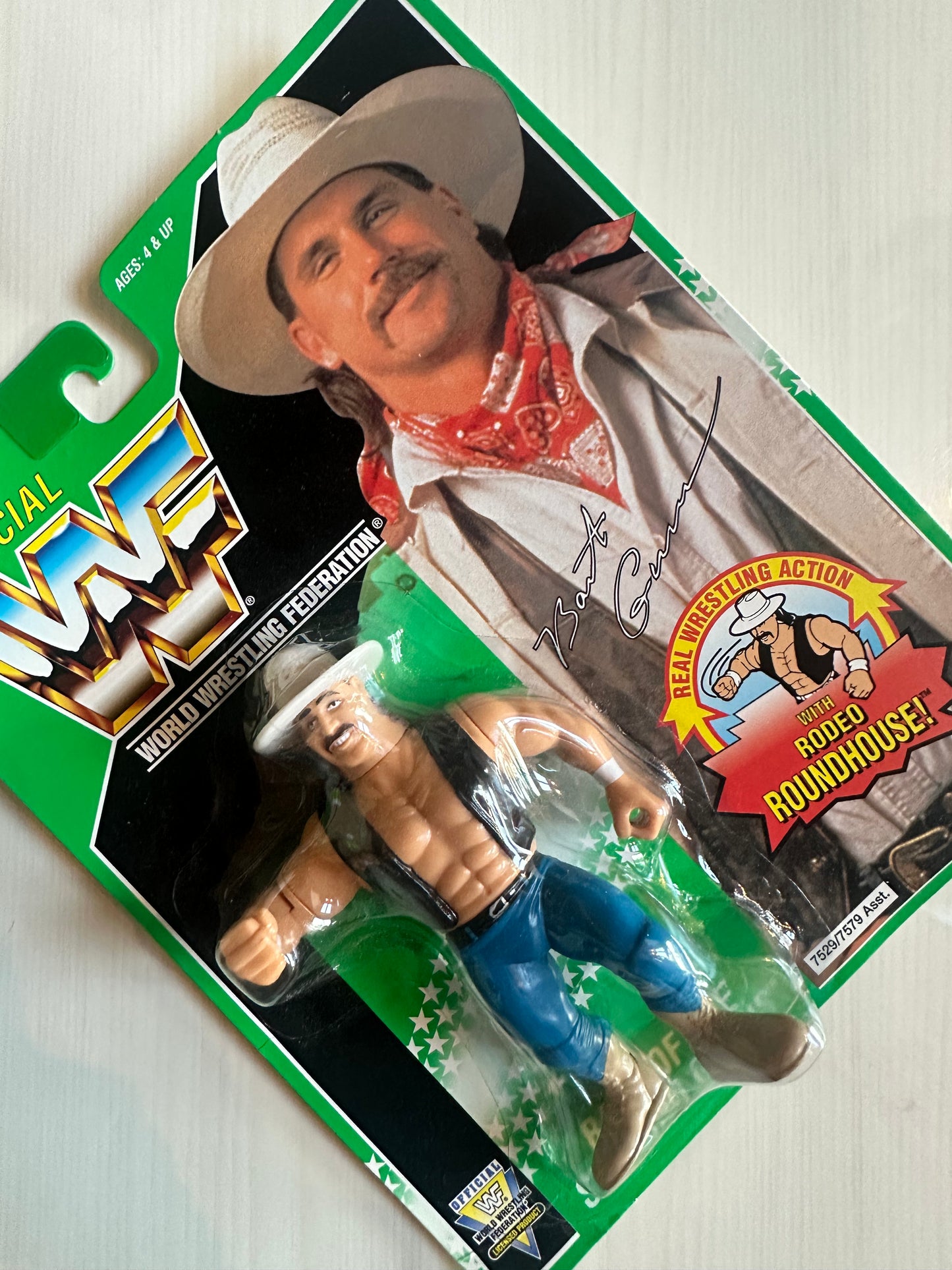 Bart the Smoking Gunn Series 11 WWF Hasbro