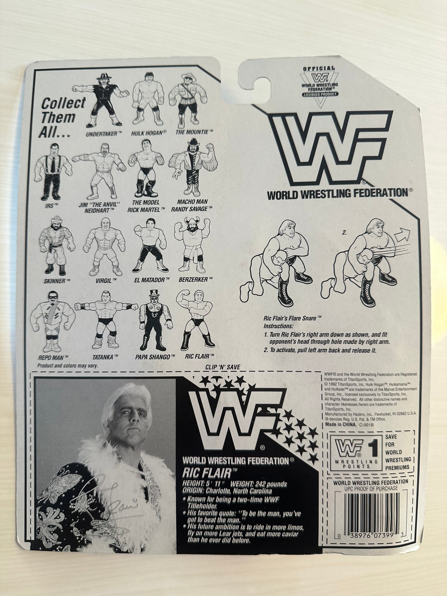 Ric Flair Series 6 WWF Hasbro
