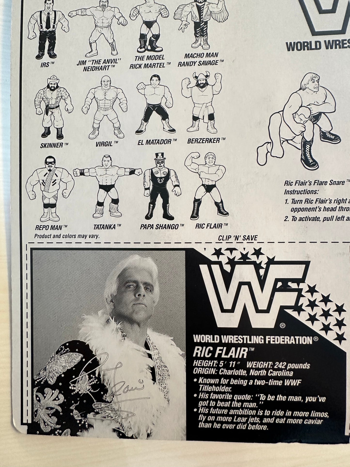Ric Flair Series 6 WWF Hasbro