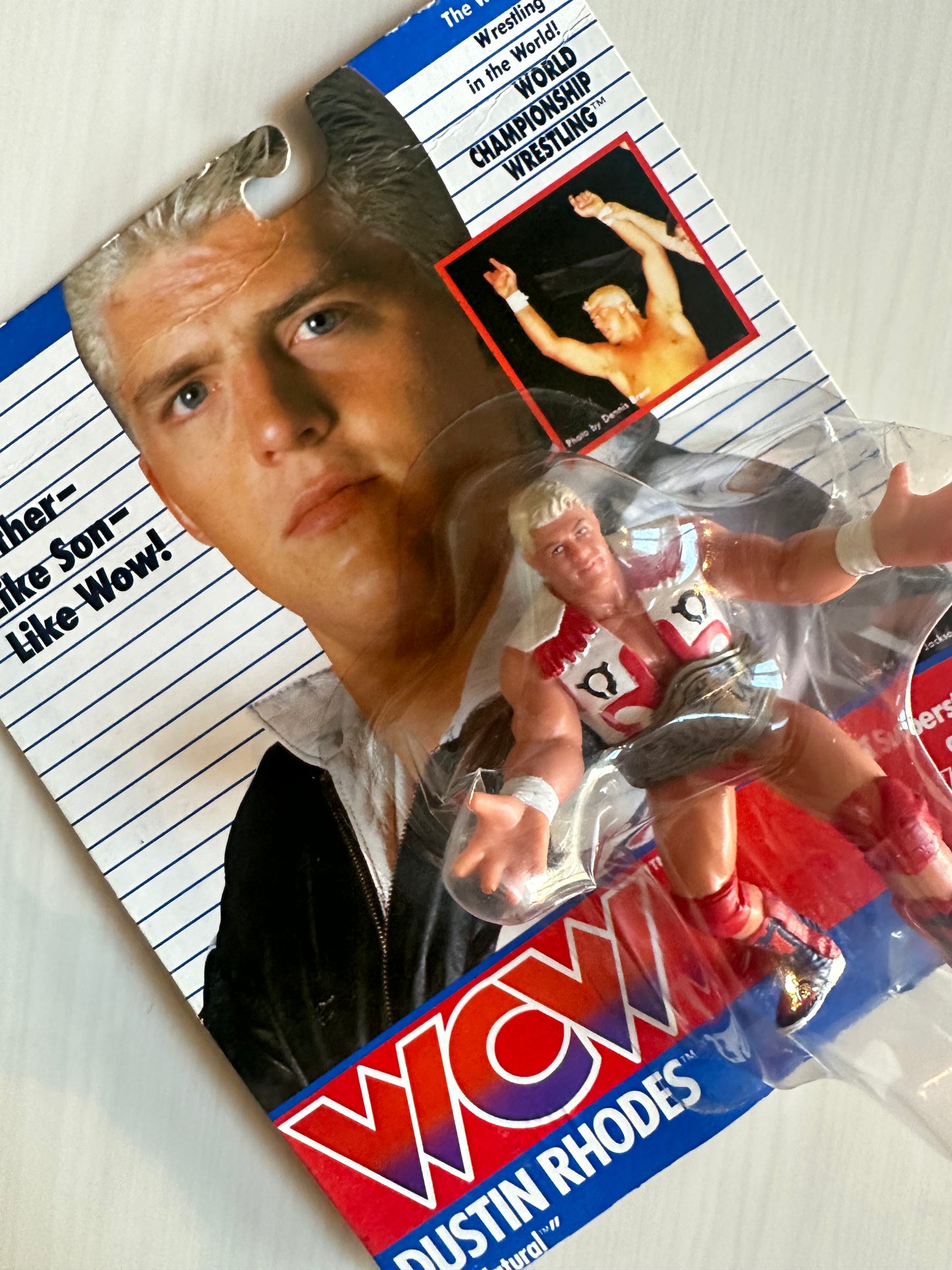 Dustin Rhodes WCW Galoob UK Exclusive