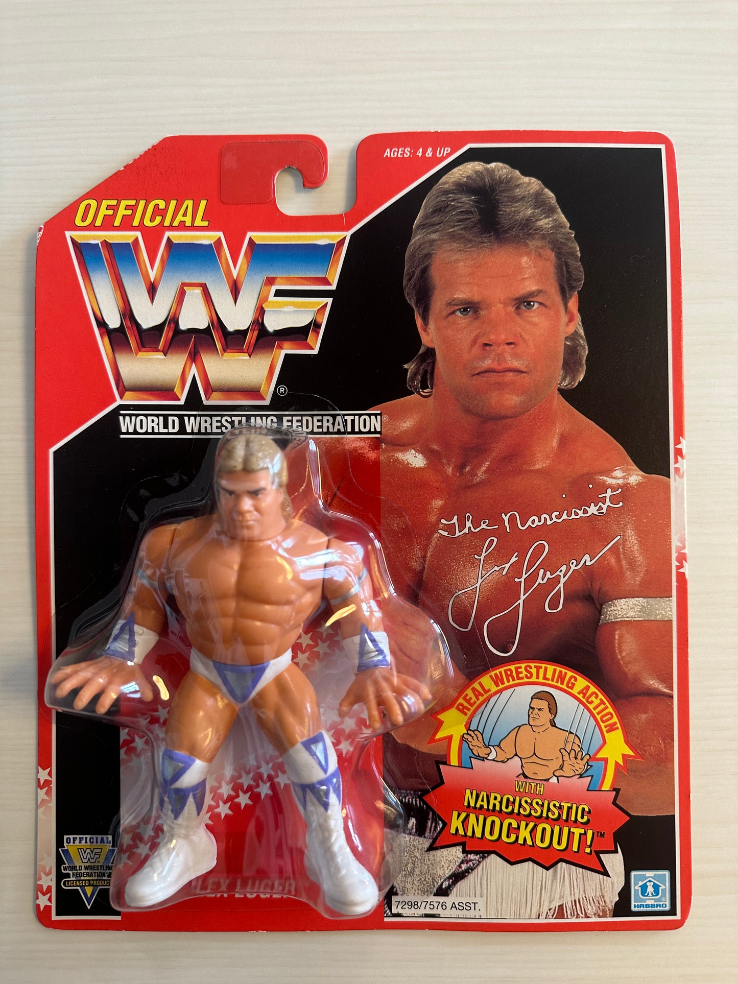 Lex Luger Series 8 WWF Hasbro