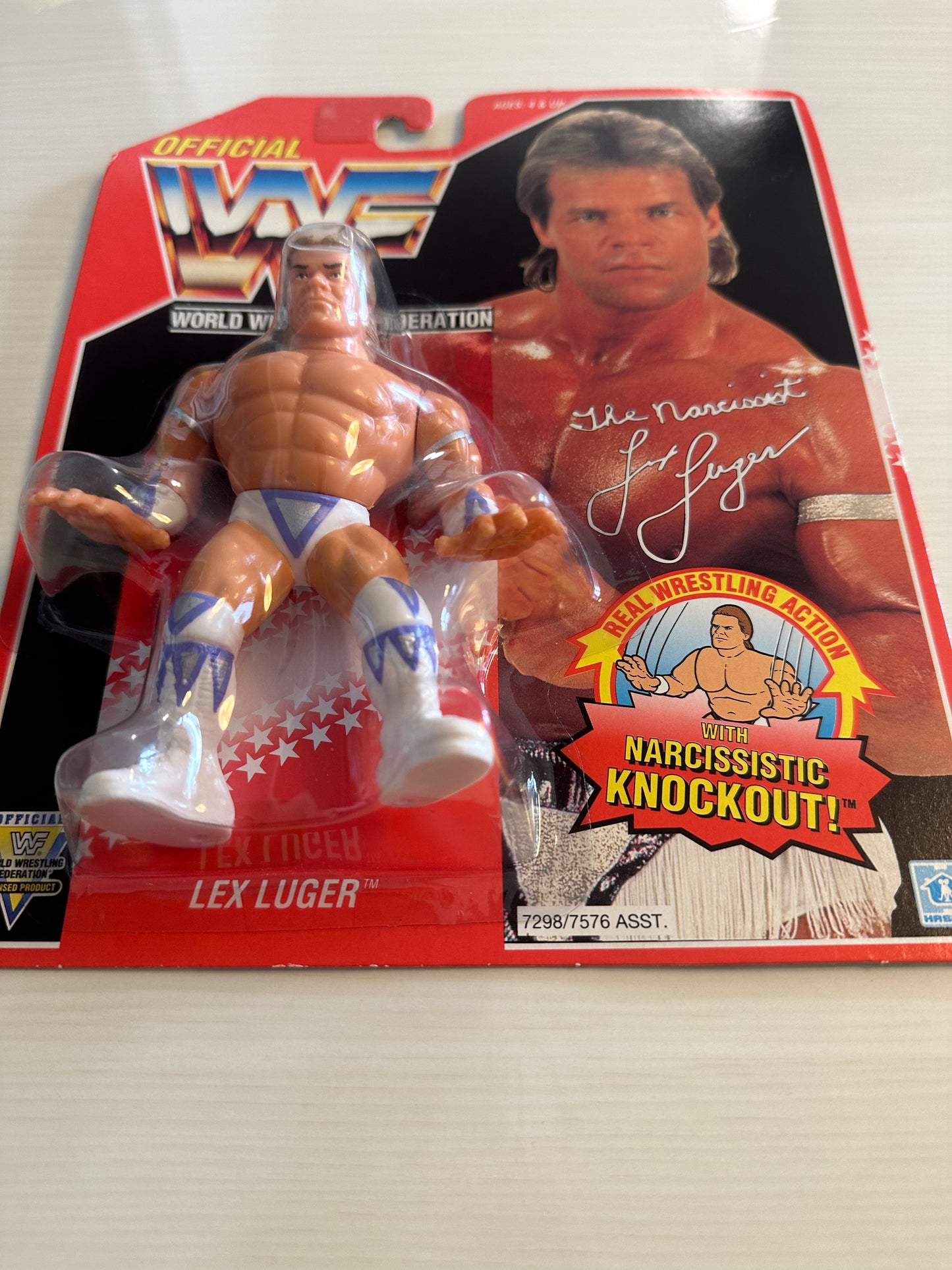 Lex Luger Series 8 WWF Hasbro