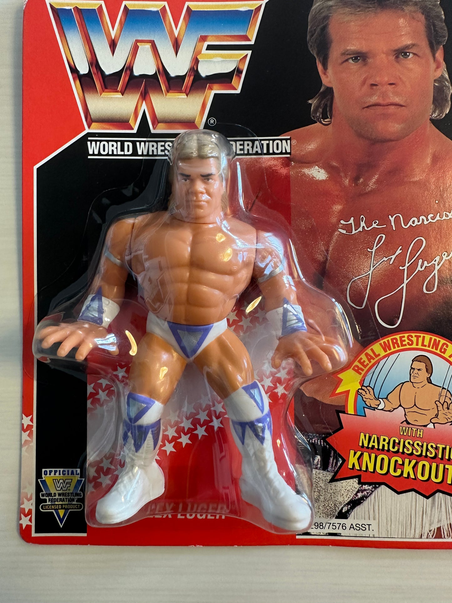 Lex Luger Series 8 WWF Hasbro