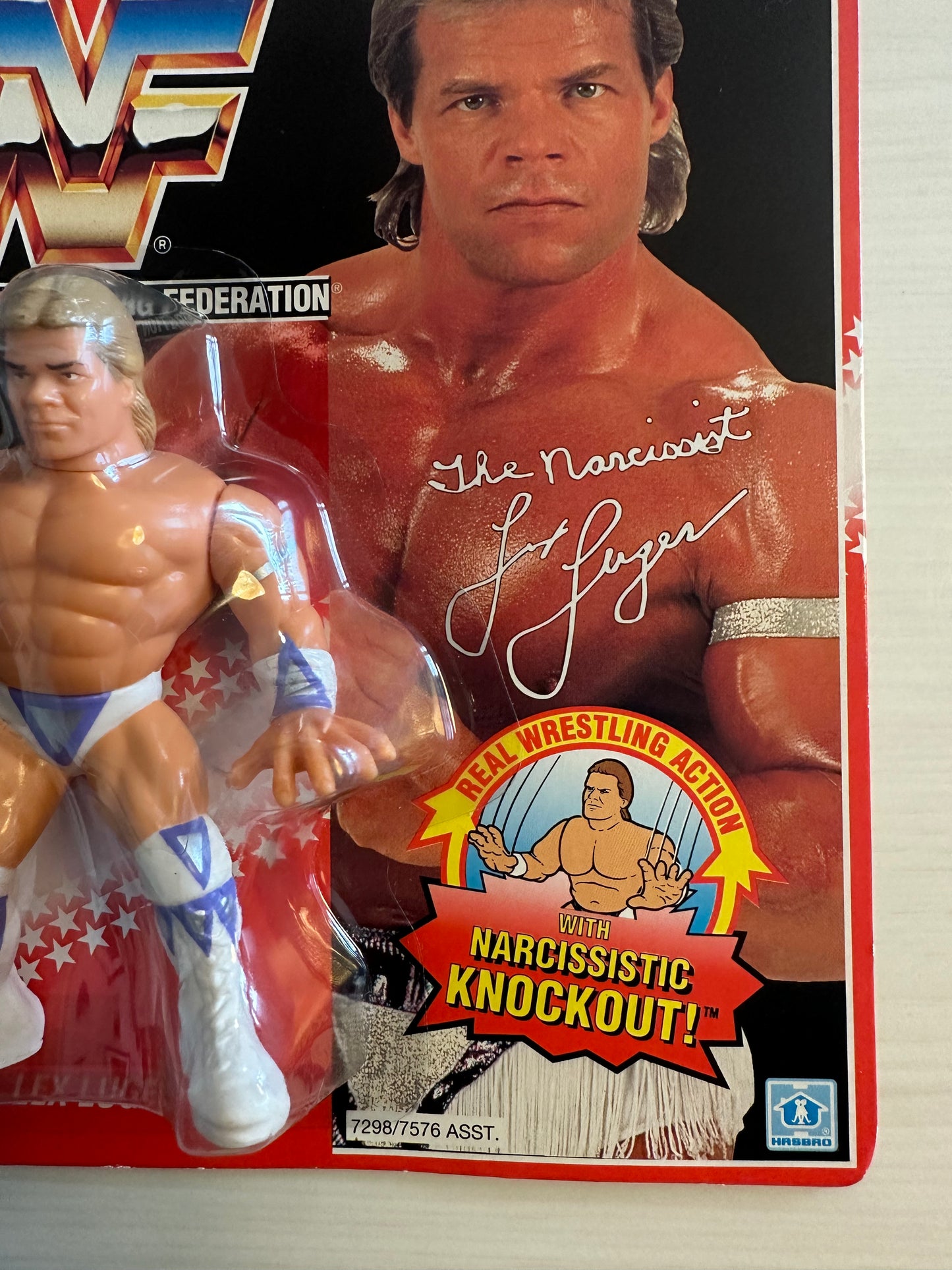Lex Luger Series 8 WWF Hasbro