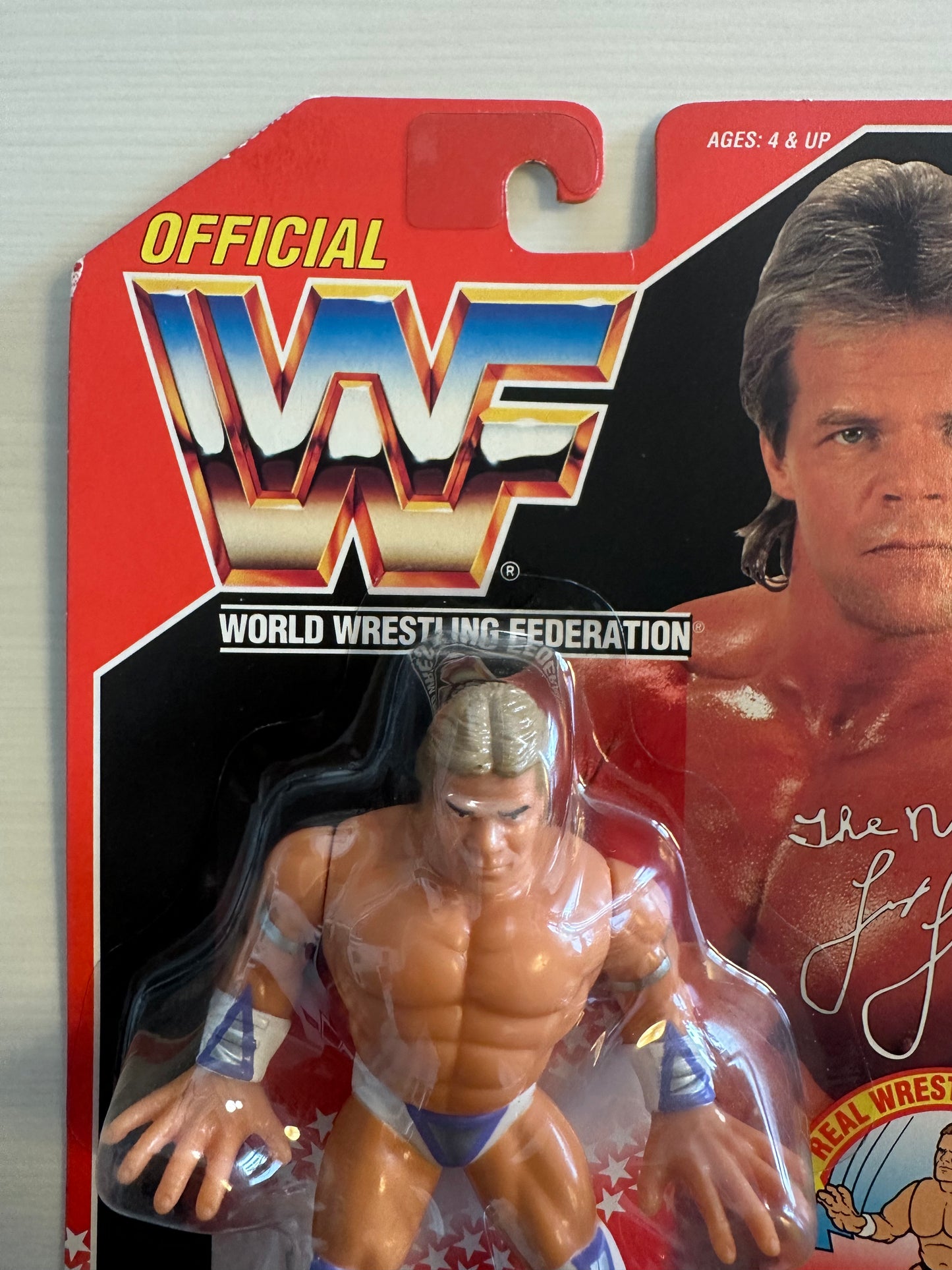 Lex Luger Series 8 WWF Hasbro