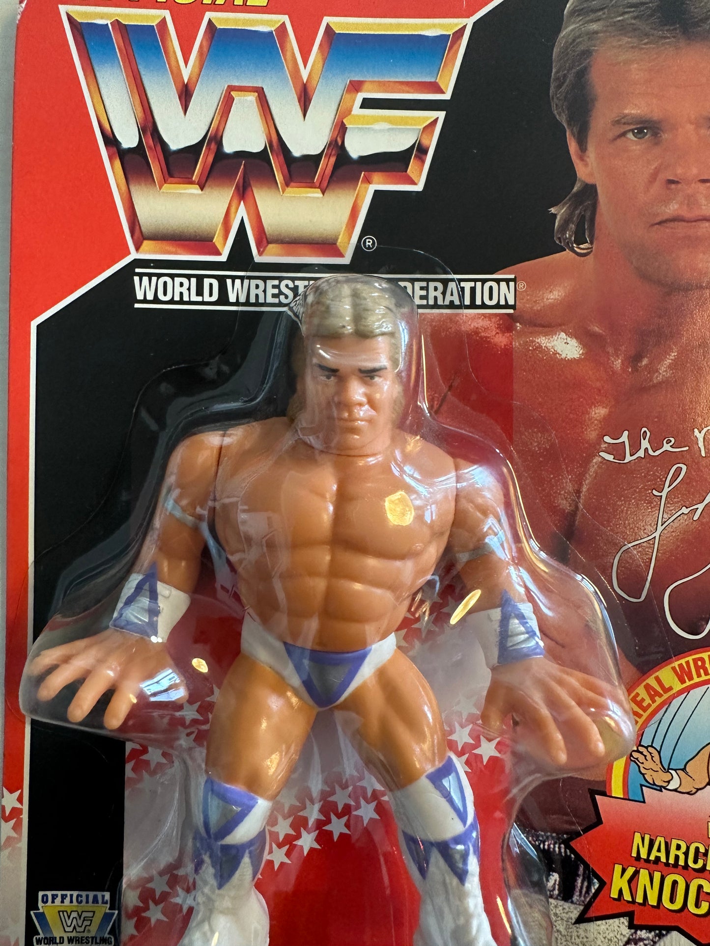 Lex Luger Series 8 WWF Hasbro