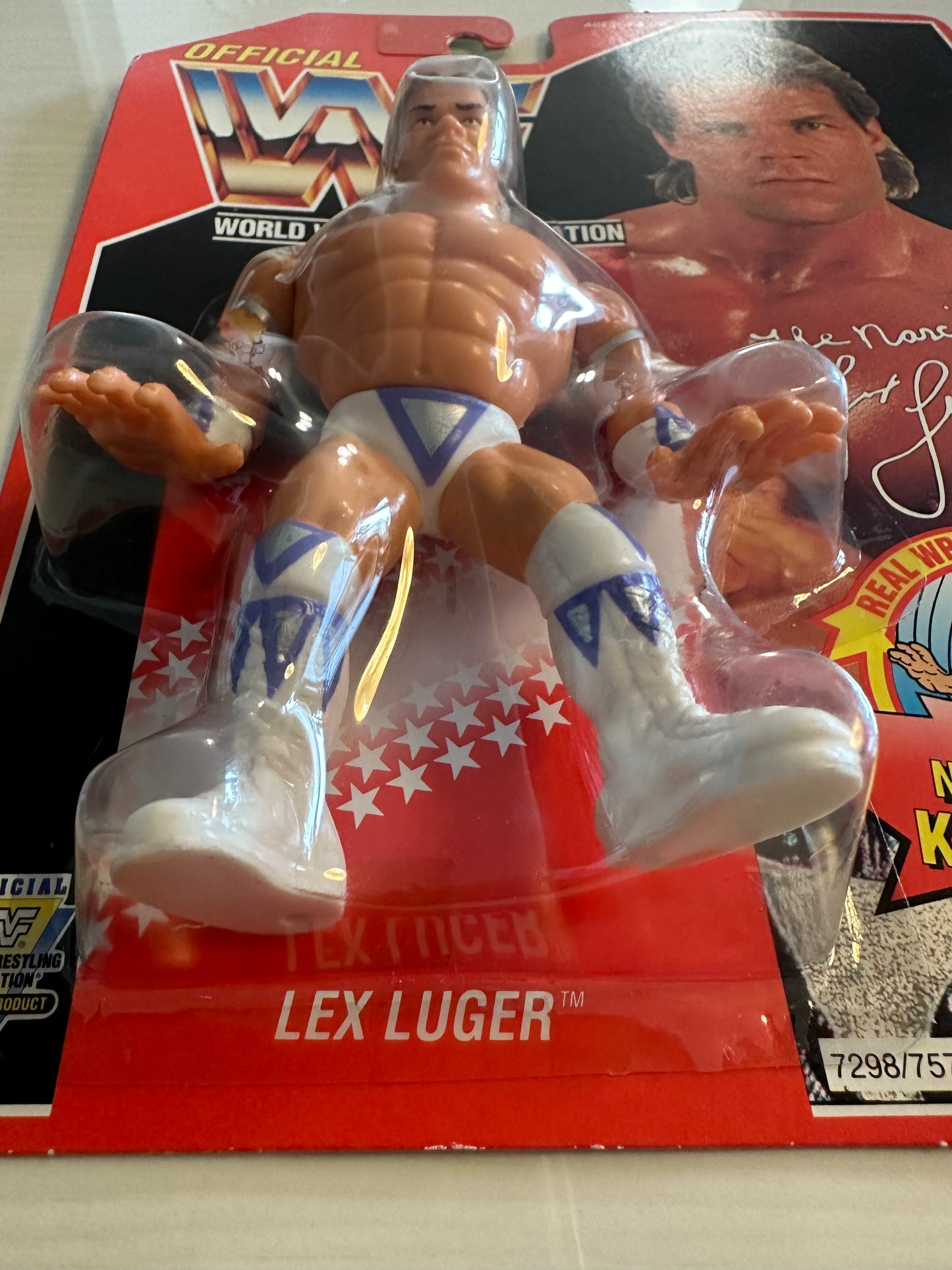 Lex Luger Series 8 WWF Hasbro