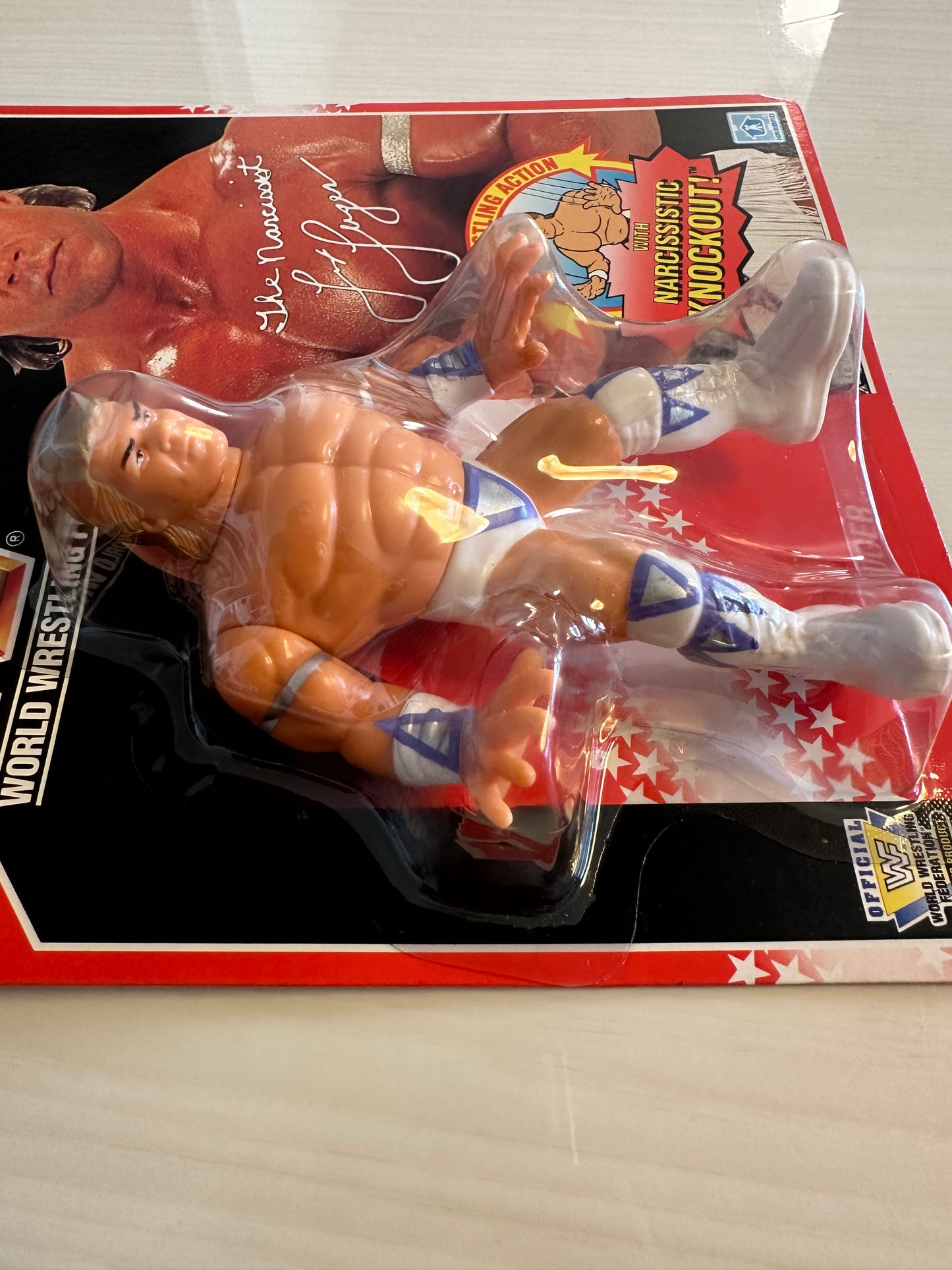 Lex Luger Series 8 WWF Hasbro