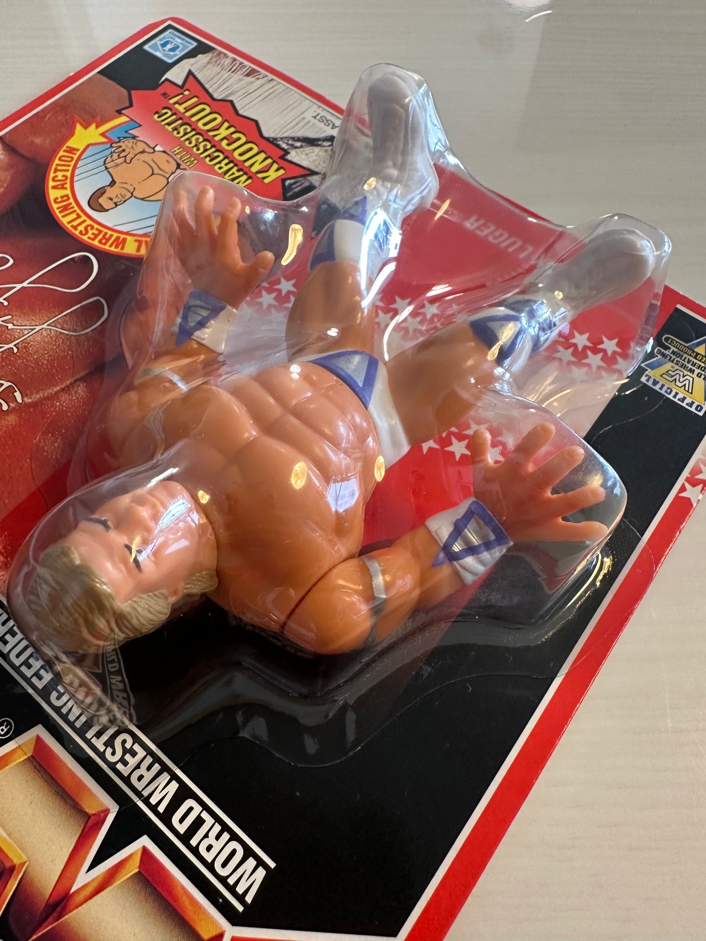 Lex Luger Series 8 WWF Hasbro