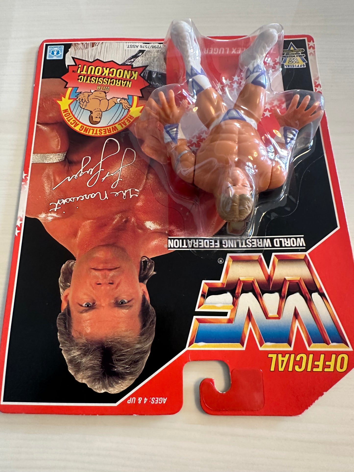 Lex Luger Series 8 WWF Hasbro