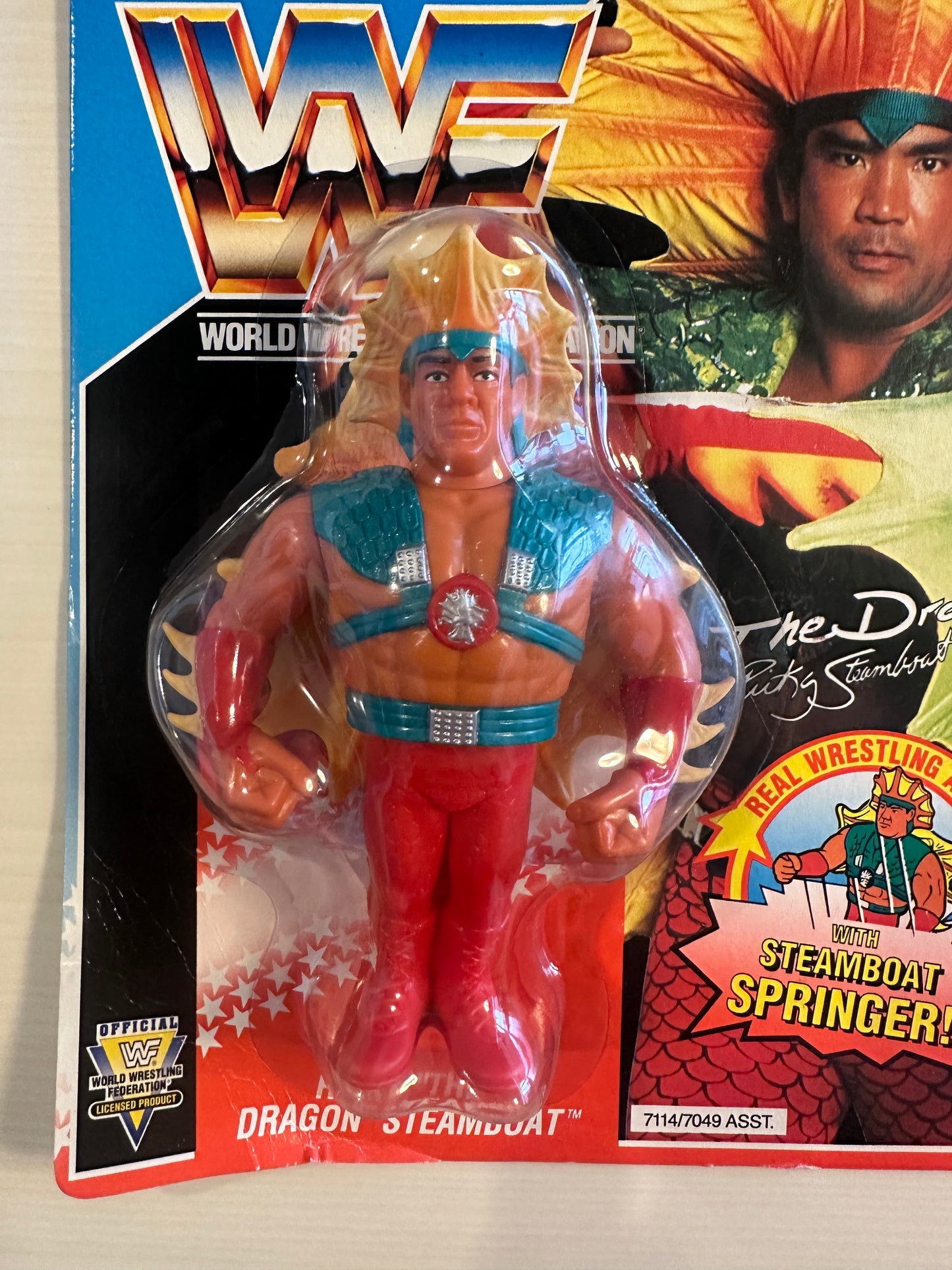 Ricky the Dragon Steamboat Series 4 WWF Hasbro