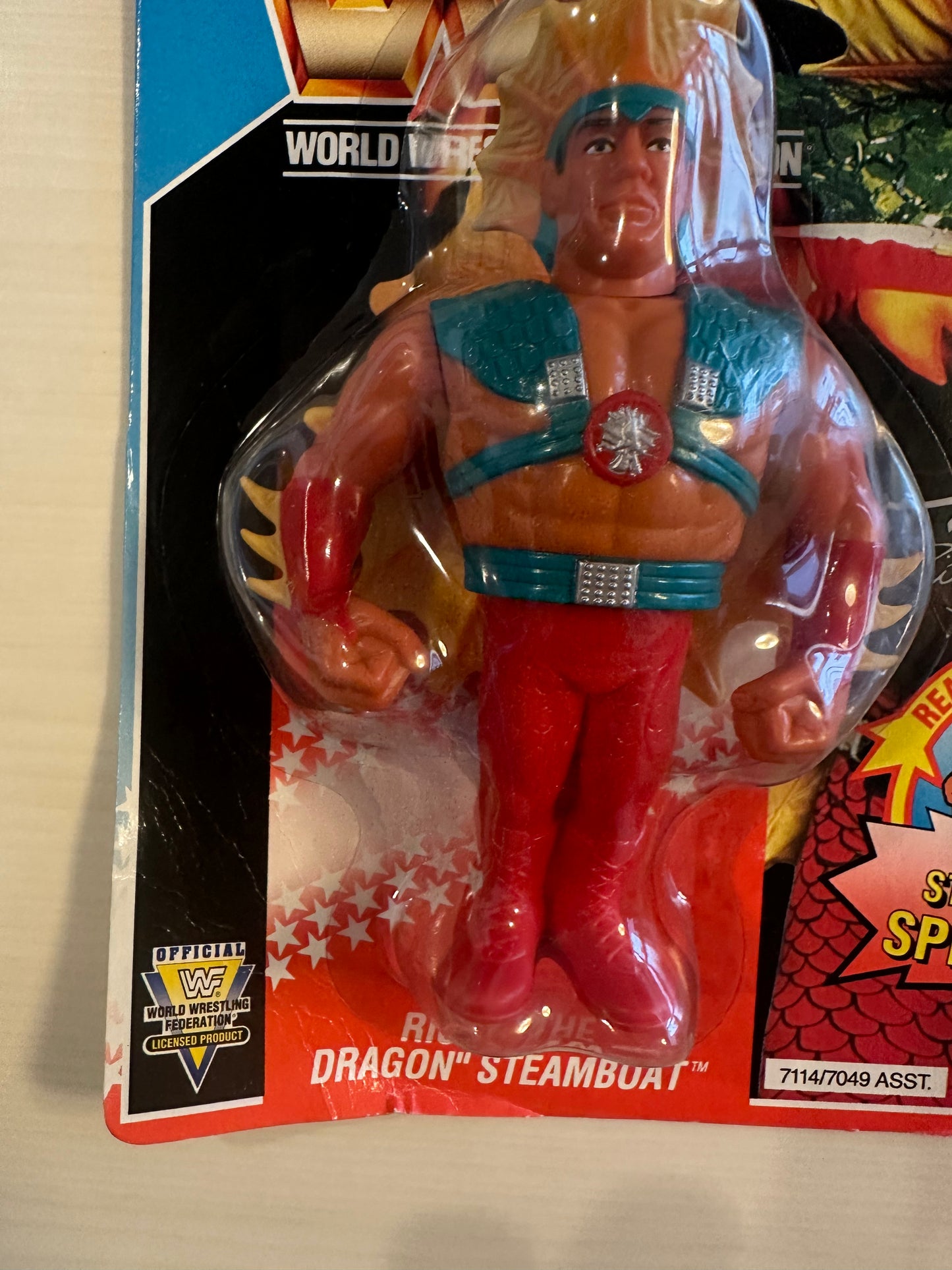 Ricky the Dragon Steamboat Series 4 WWF Hasbro