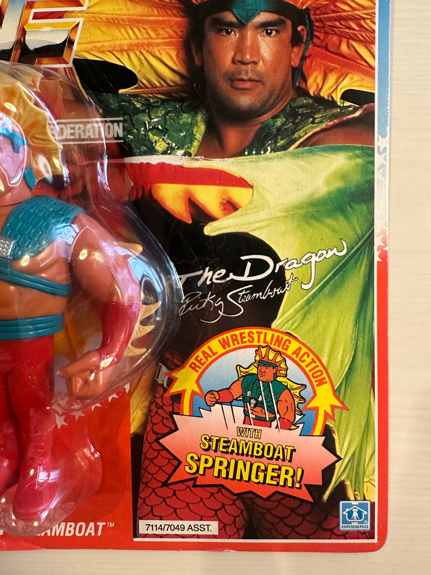 Ricky the Dragon Steamboat Series 4 WWF Hasbro