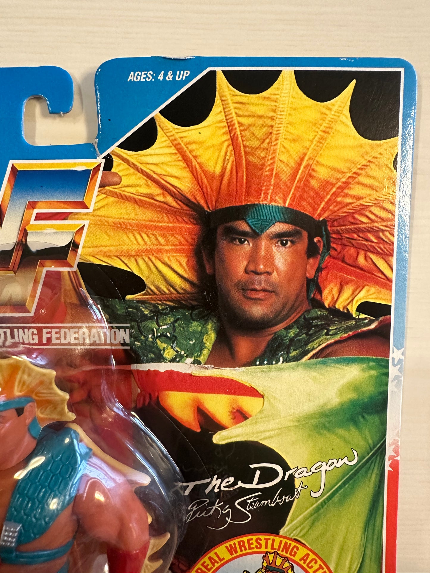 Ricky the Dragon Steamboat Series 4 WWF Hasbro