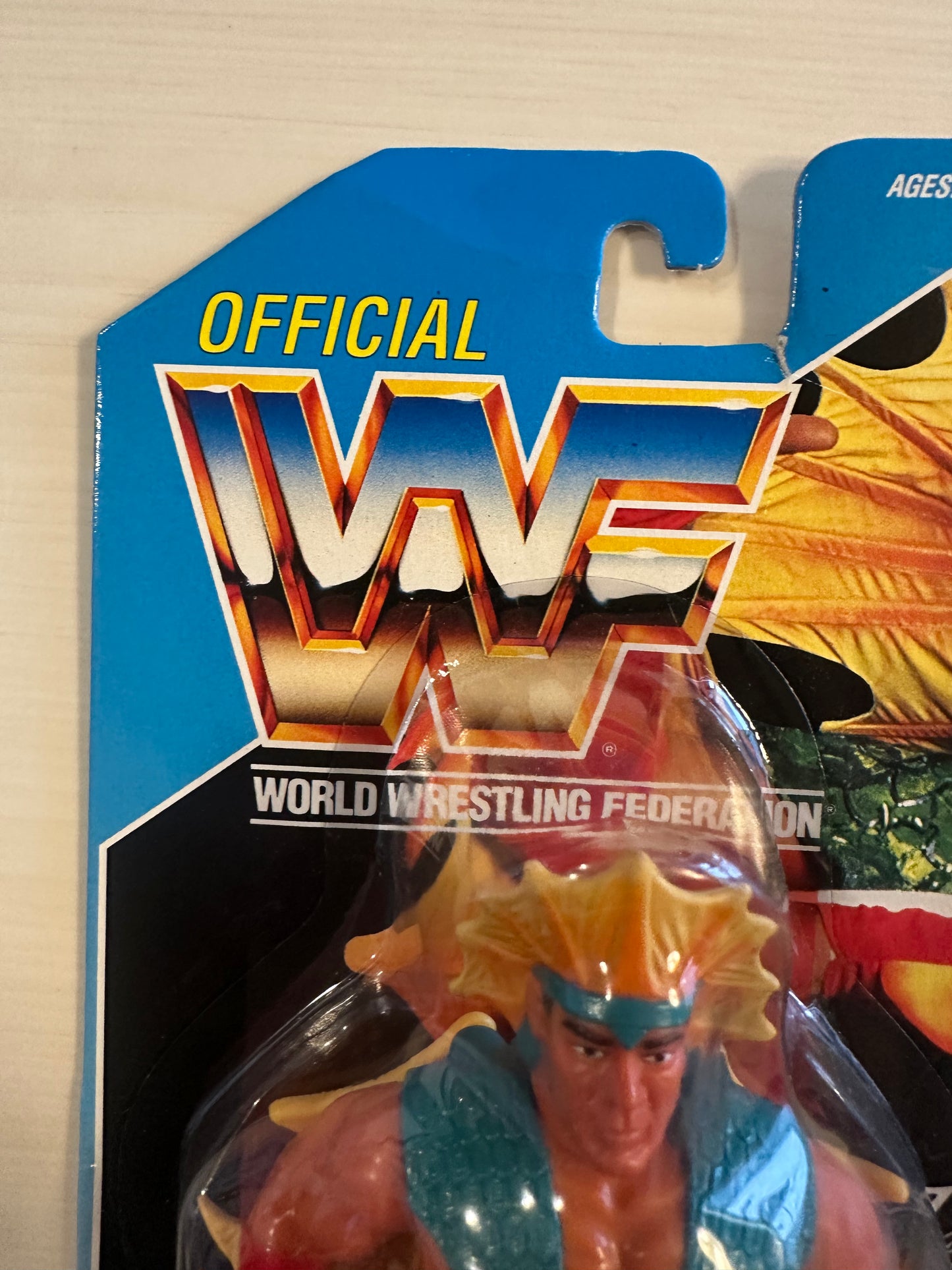 Ricky the Dragon Steamboat Series 4 WWF Hasbro