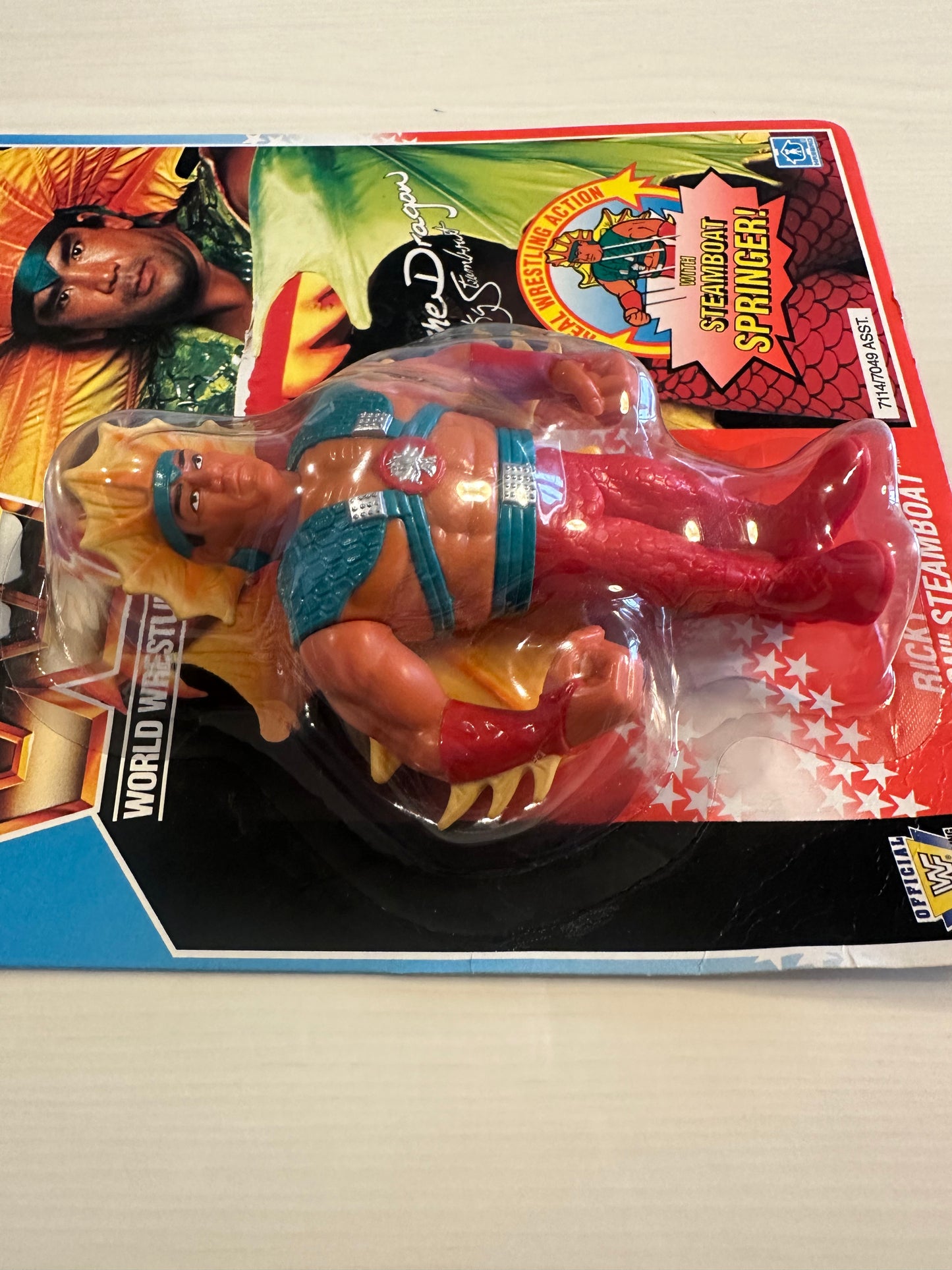 Ricky the Dragon Steamboat Series 4 WWF Hasbro
