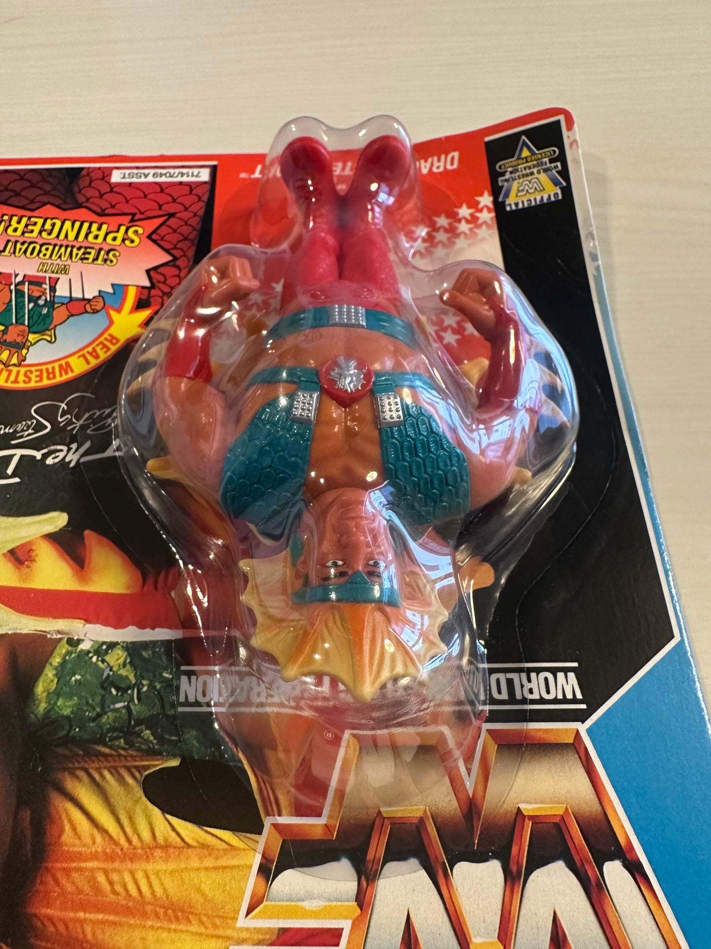 Ricky the Dragon Steamboat Series 4 WWF Hasbro
