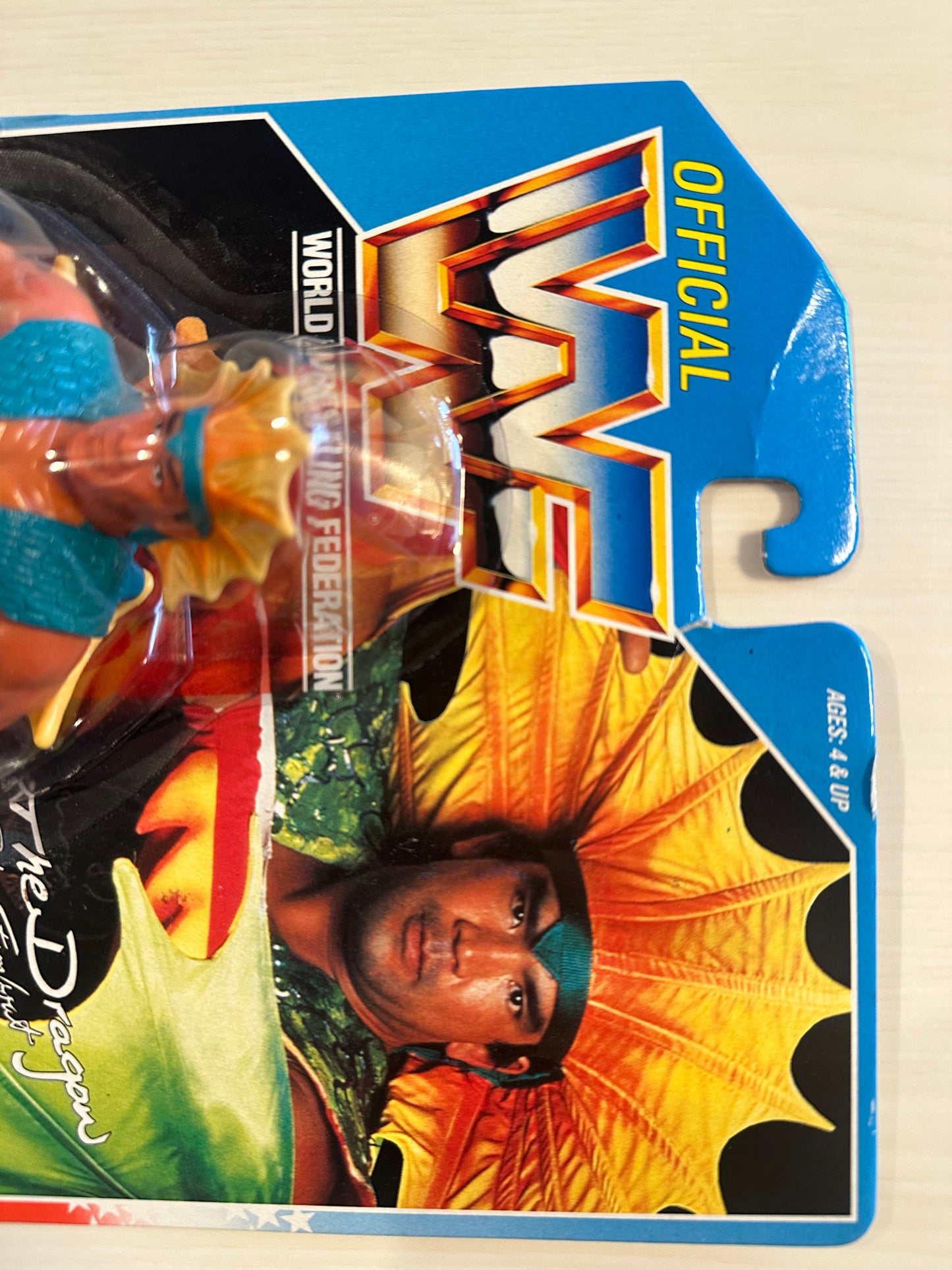 Ricky the Dragon Steamboat Series 4 WWF Hasbro