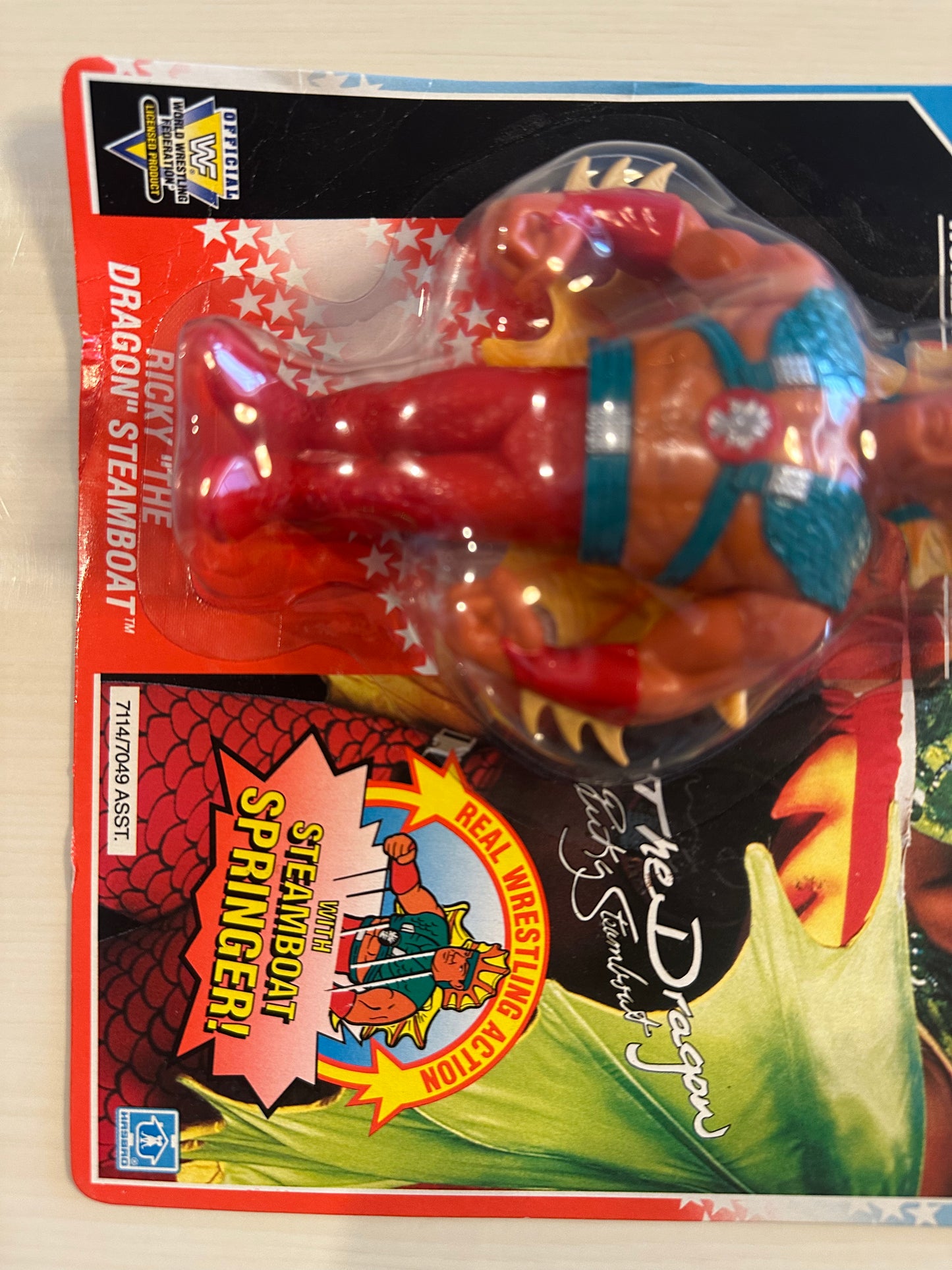 Ricky the Dragon Steamboat Series 4 WWF Hasbro