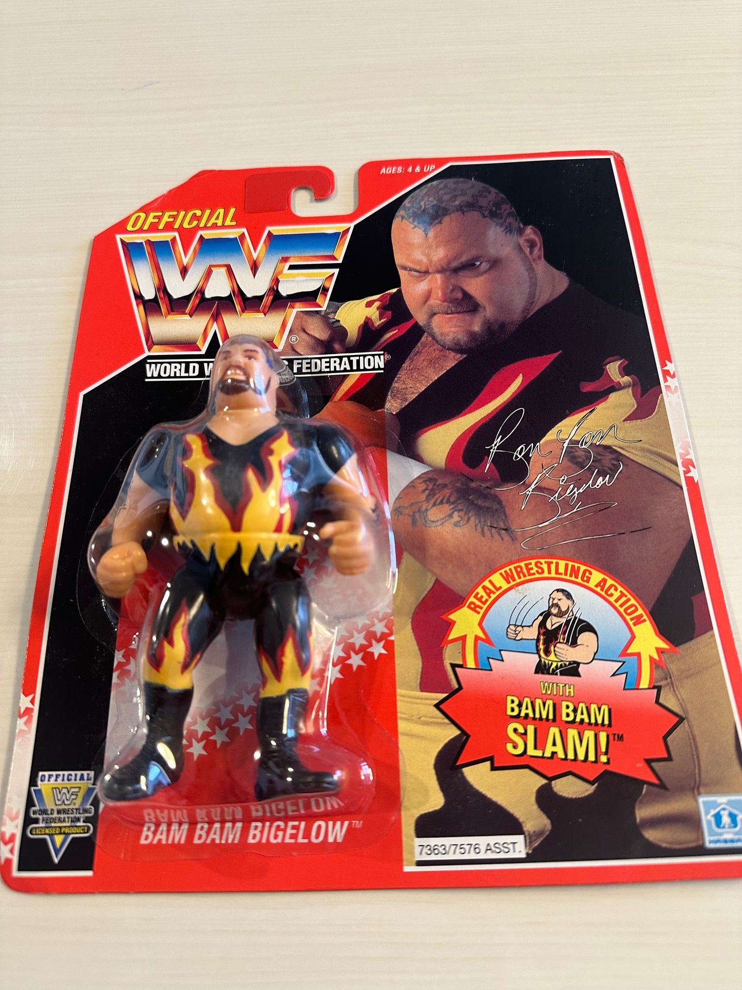 Bam Bam Bigelow Series 8 WWF Hasbro