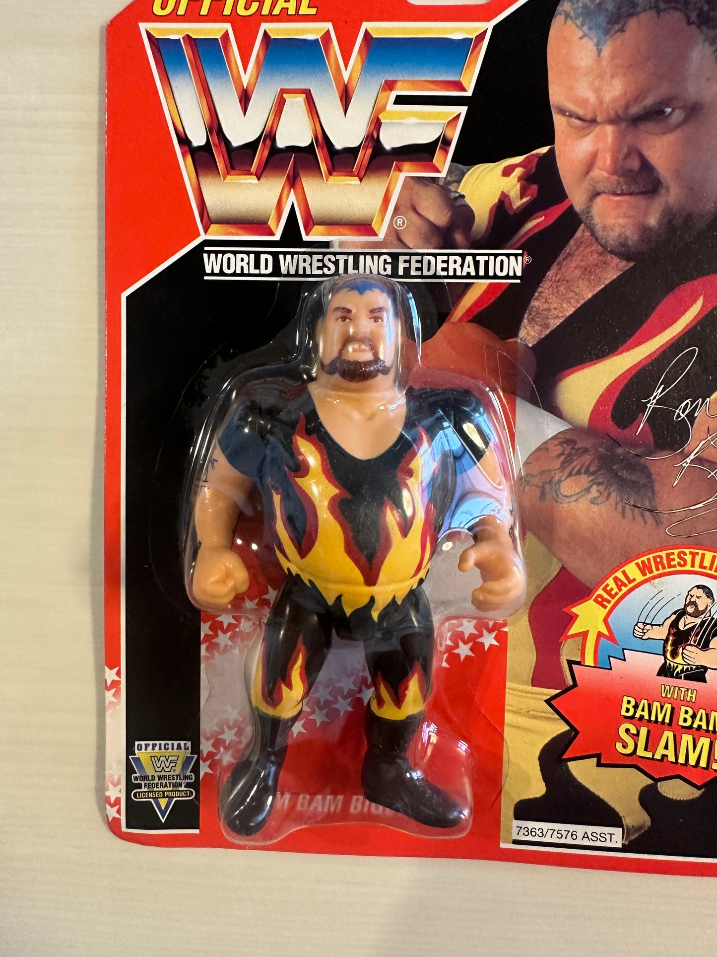 Bam Bam Bigelow Series 8 WWF Hasbro