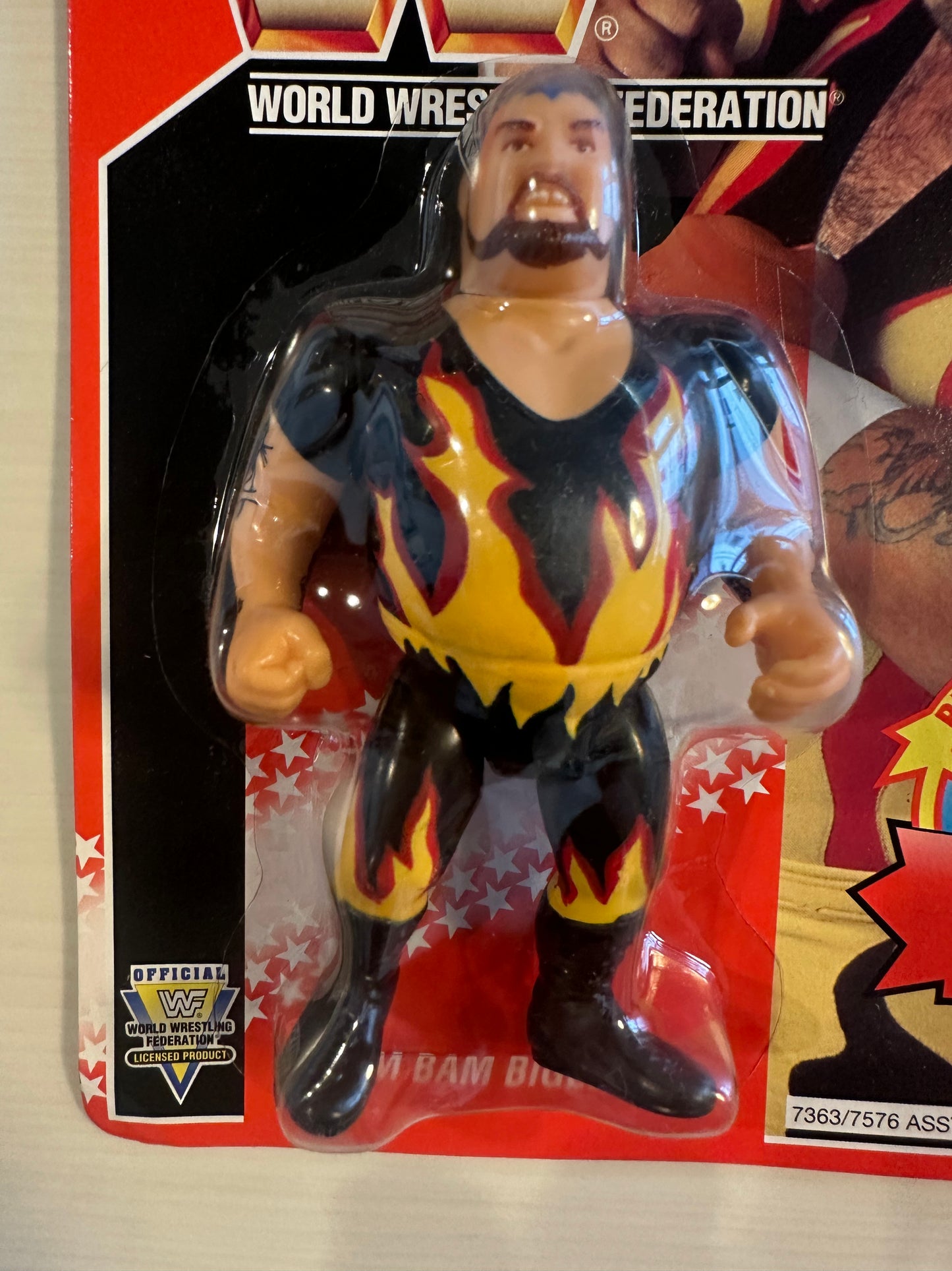 Bam Bam Bigelow Series 8 WWF Hasbro